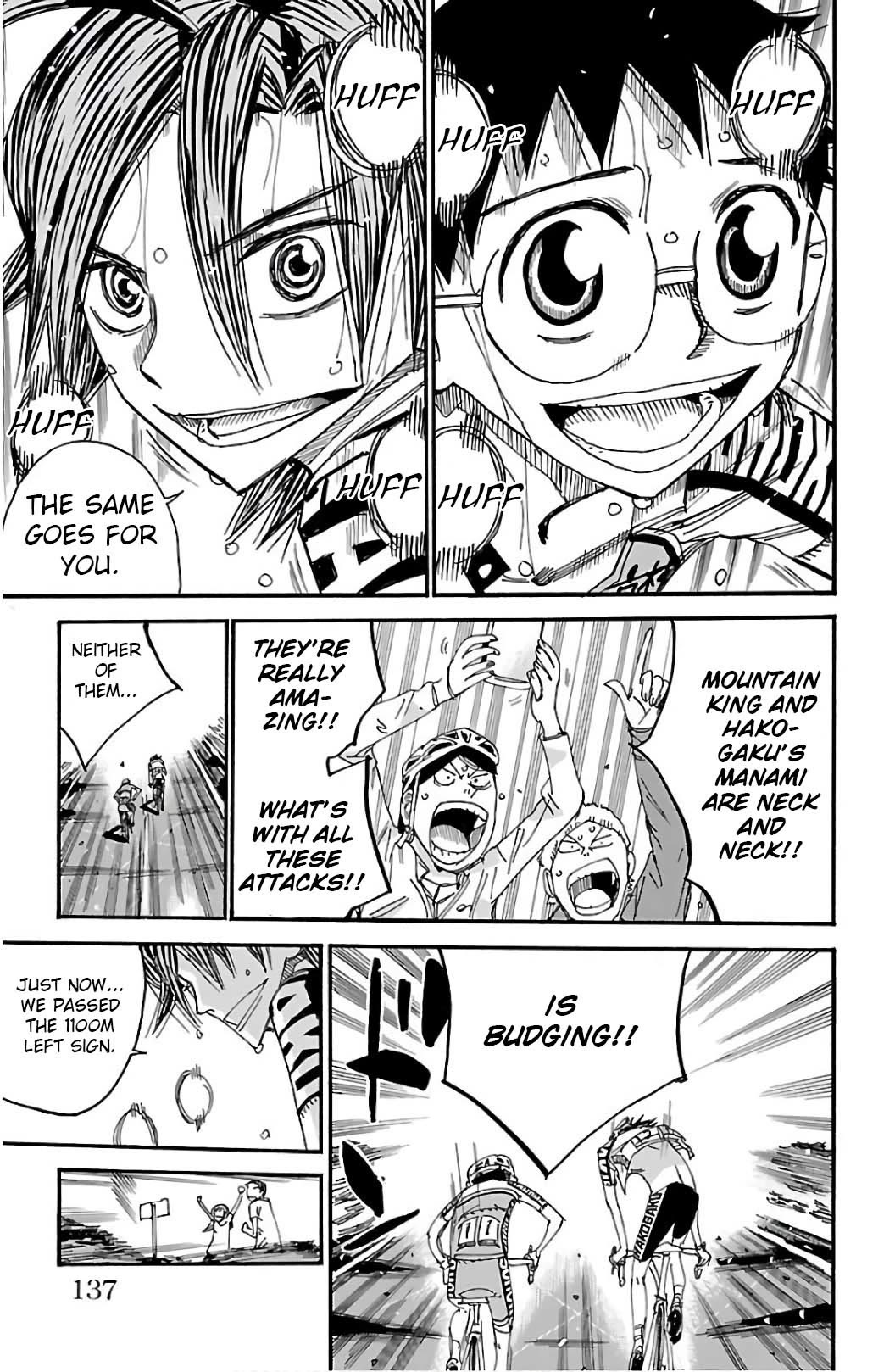 Yowamushi Pedal Chapter 525 page 13 - Chapter 525: Humming