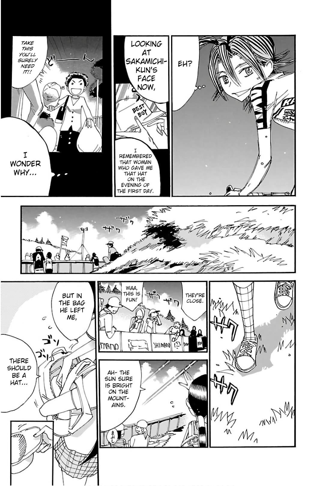 Yowamushi Pedal Chapter 525 page 15 - Chapter 525: Humming