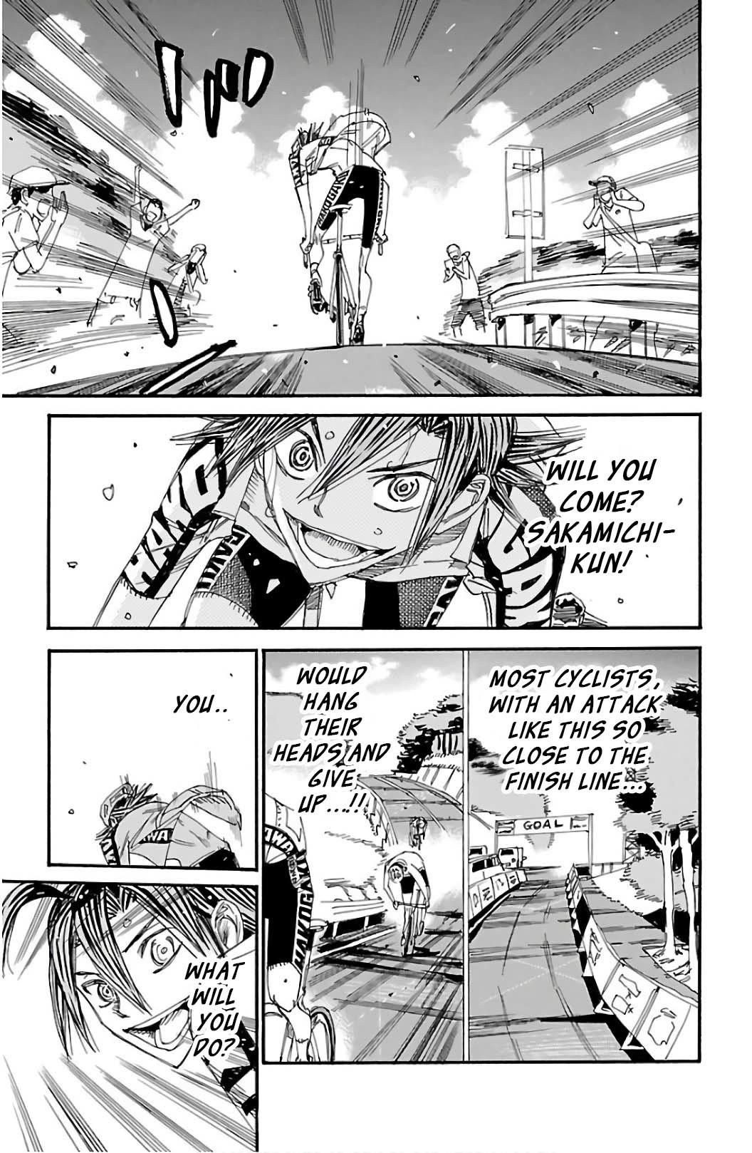 Yowamushi Pedal Chapter 525 page 4 - Chapter 525: Humming