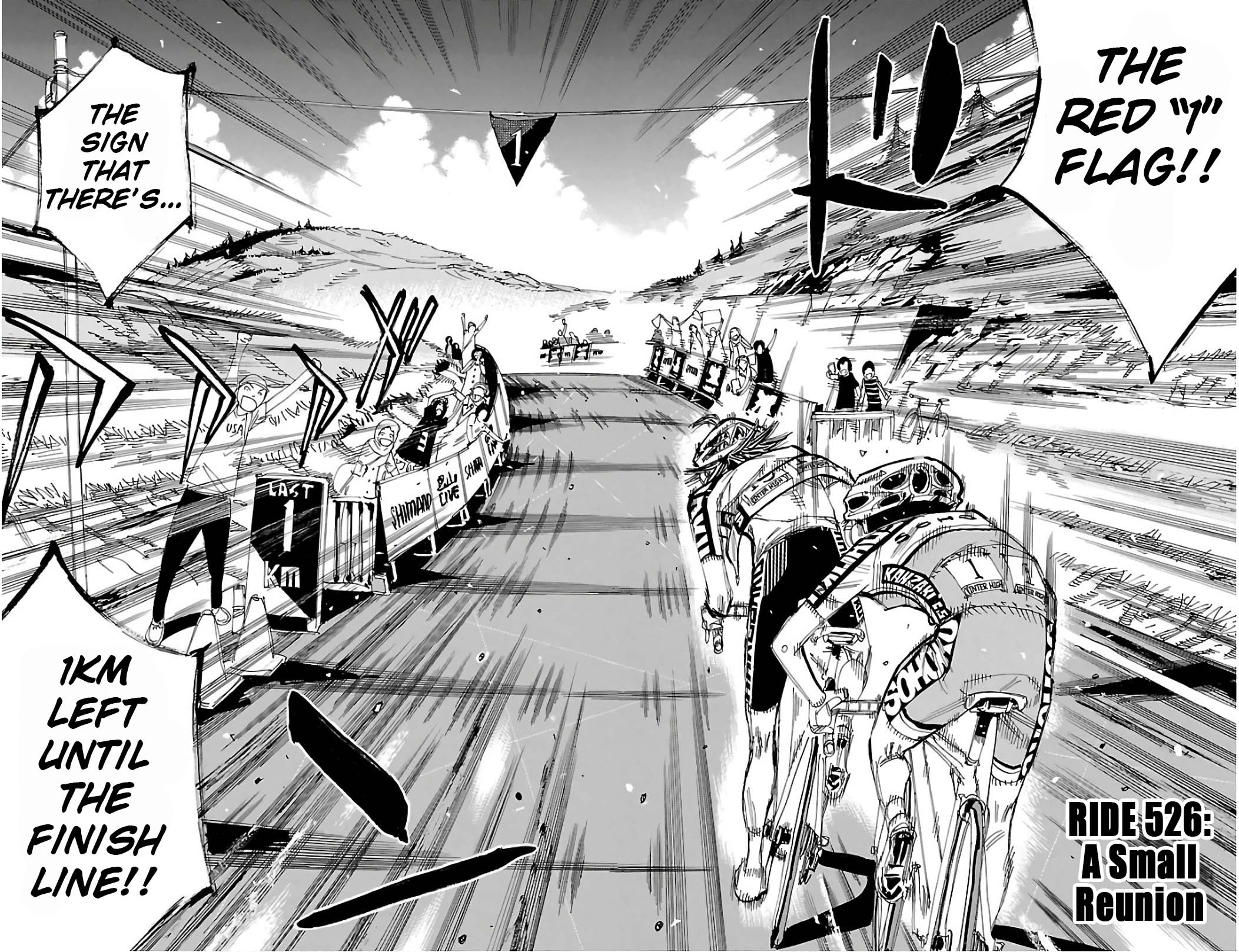 Yowamushi Pedal Chapter 526 page 2 - Chapter 526: A Small Reunion
