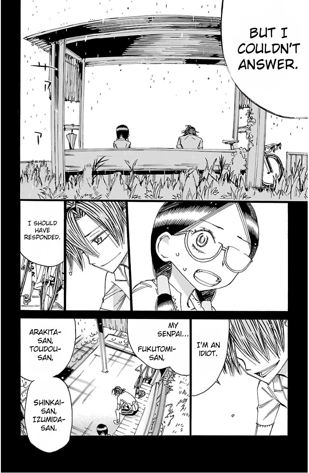 Yowamushi Pedal Chapter 527 page 11 - Chapter 527: Summer, A Year Ago