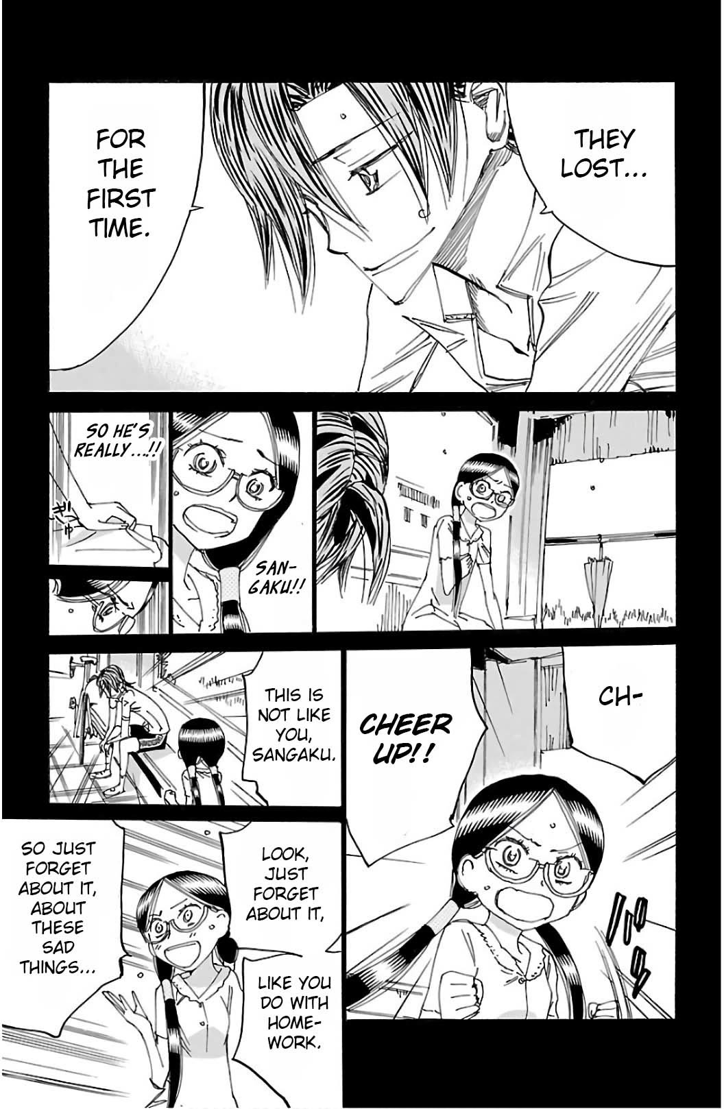 Yowamushi Pedal Chapter 527 page 12 - Chapter 527: Summer, A Year Ago