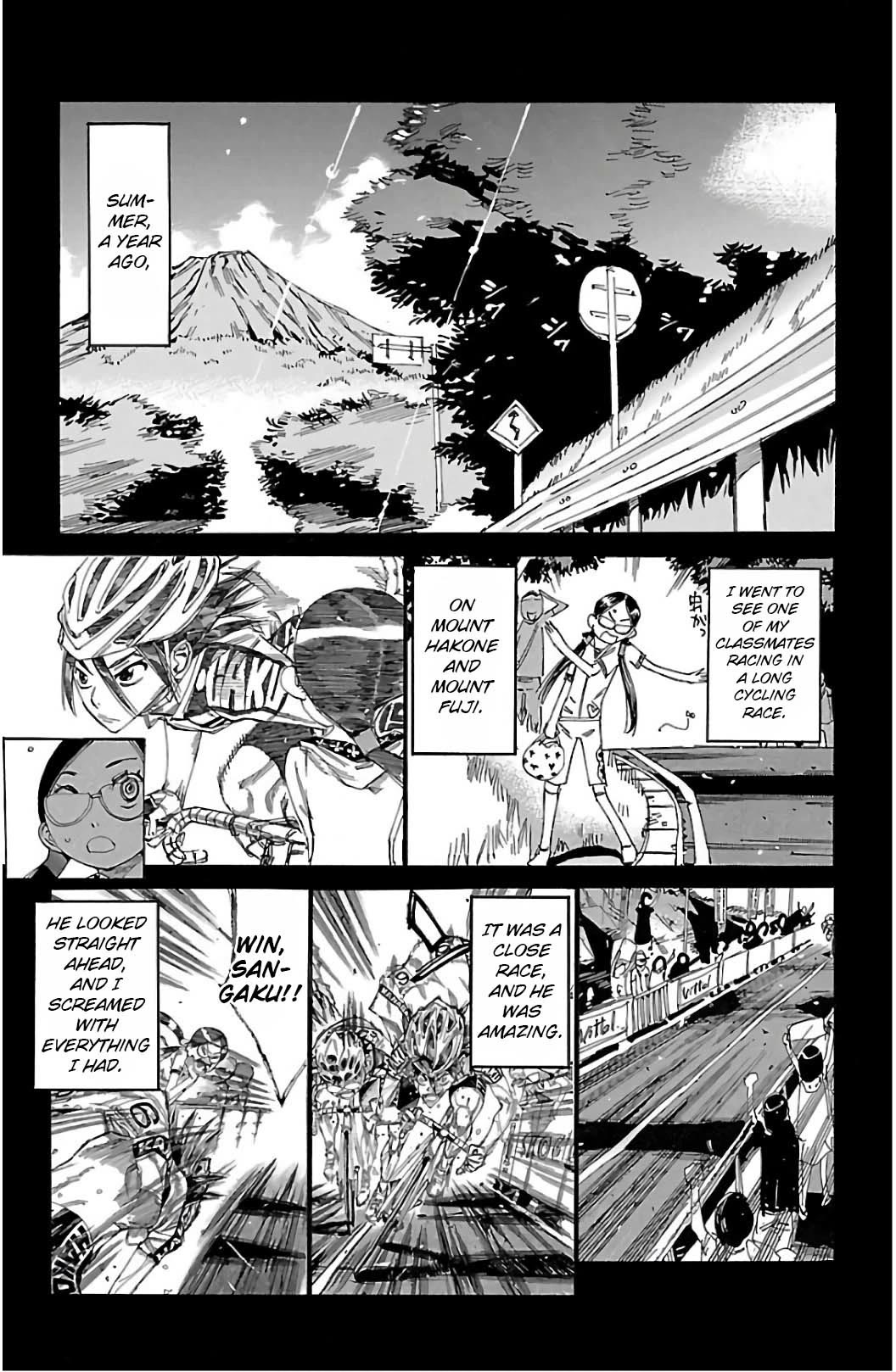 Yowamushi Pedal Chapter 527 page 3 - Chapter 527: Summer, A Year Ago