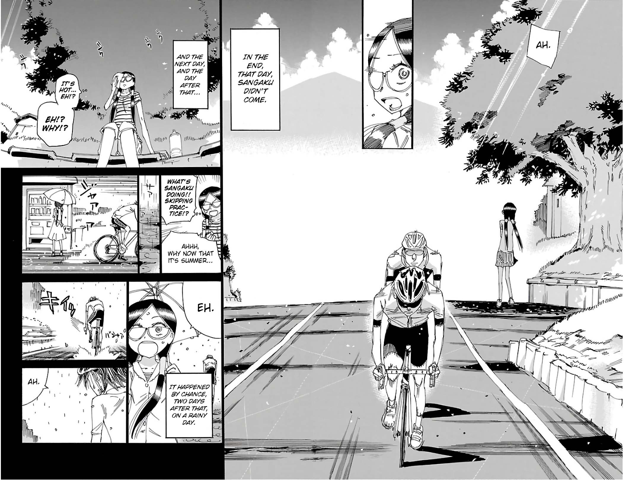 Yowamushi Pedal Chapter 527 page 6 - Chapter 527: Summer, A Year Ago