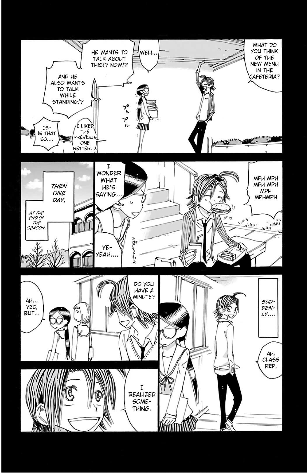 Yowamushi Pedal Chapter 528 page 11 - Chapter 528: What the Class Rep Listened To