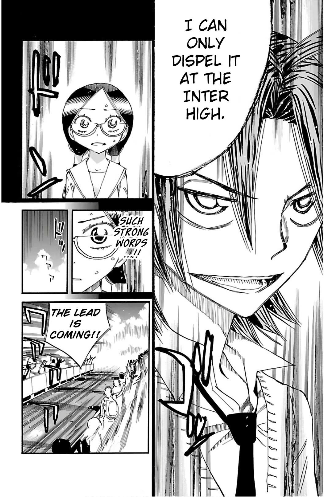 Yowamushi Pedal Chapter 528 page 19 - Chapter 528: What the Class Rep Listened To