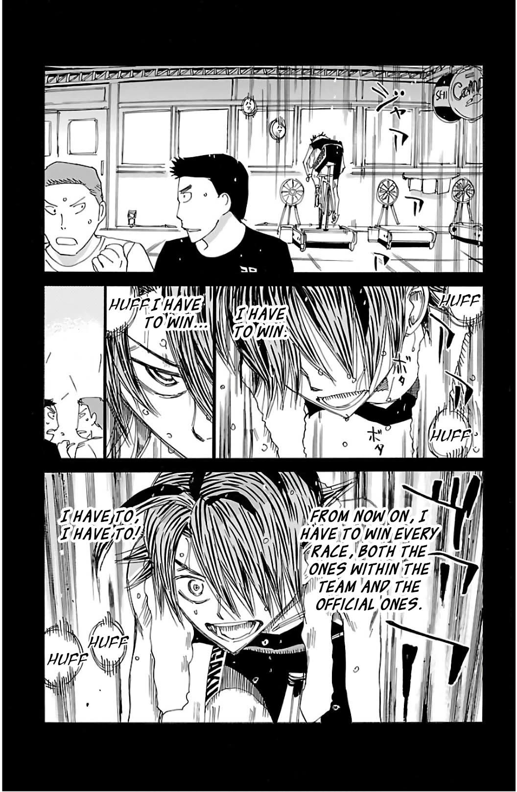 Yowamushi Pedal Chapter 528 page 3 - Chapter 528: What the Class Rep Listened To