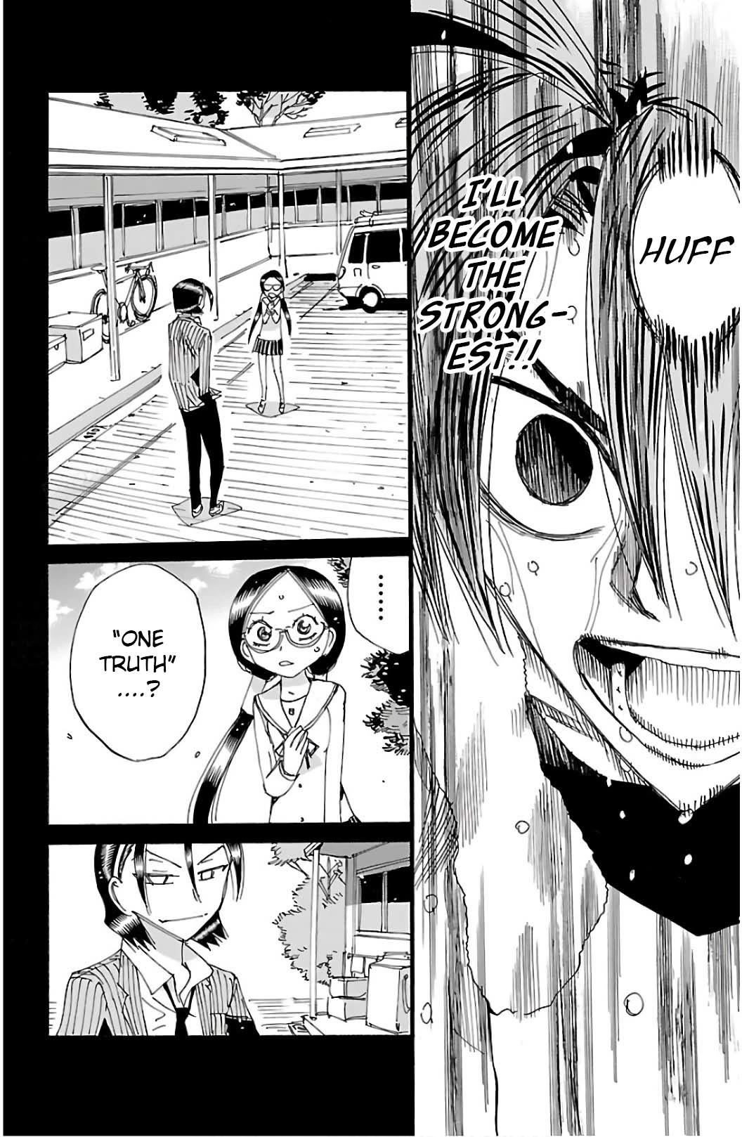 Yowamushi Pedal Chapter 528 page 4 - Chapter 528: What the Class Rep Listened To