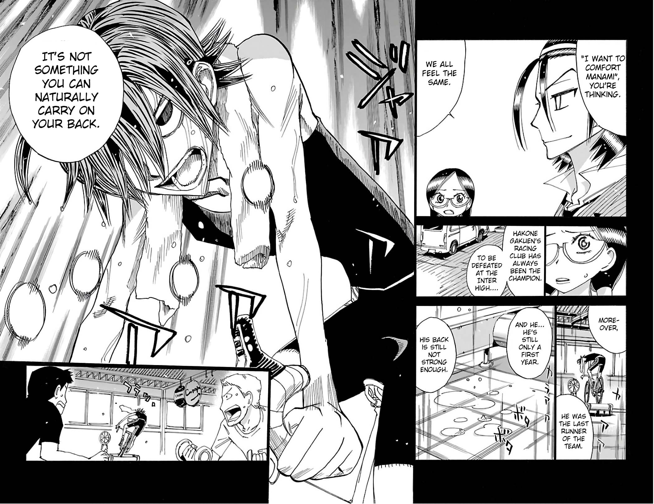 Yowamushi Pedal Chapter 528 page 6 - Chapter 528: What the Class Rep Listened To
