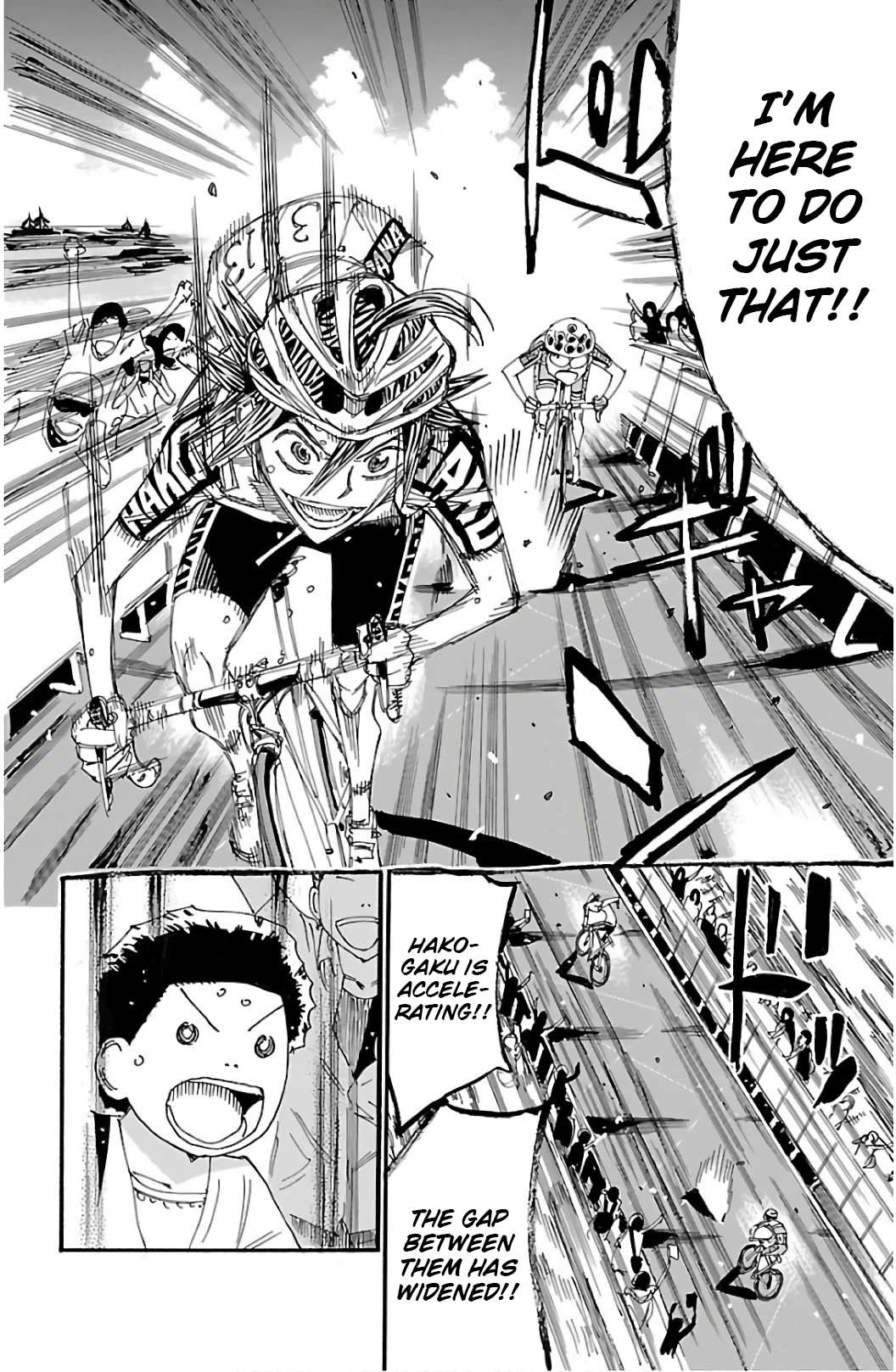 Yowamushi Pedal Chapter 529 page 10 - Chapter 529: Voice, Reach Him
