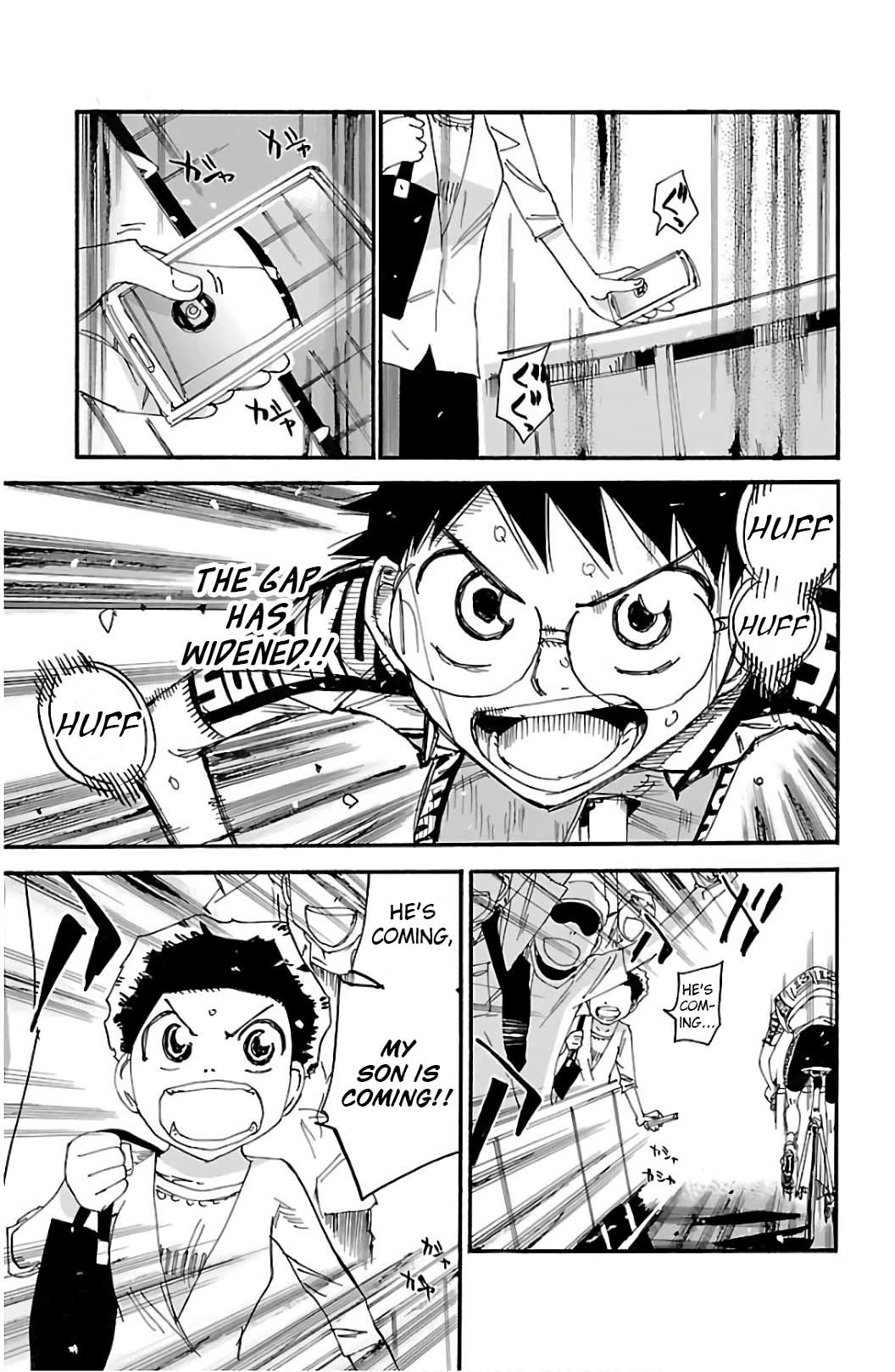 Yowamushi Pedal Chapter 529 page 11 - Chapter 529: Voice, Reach Him