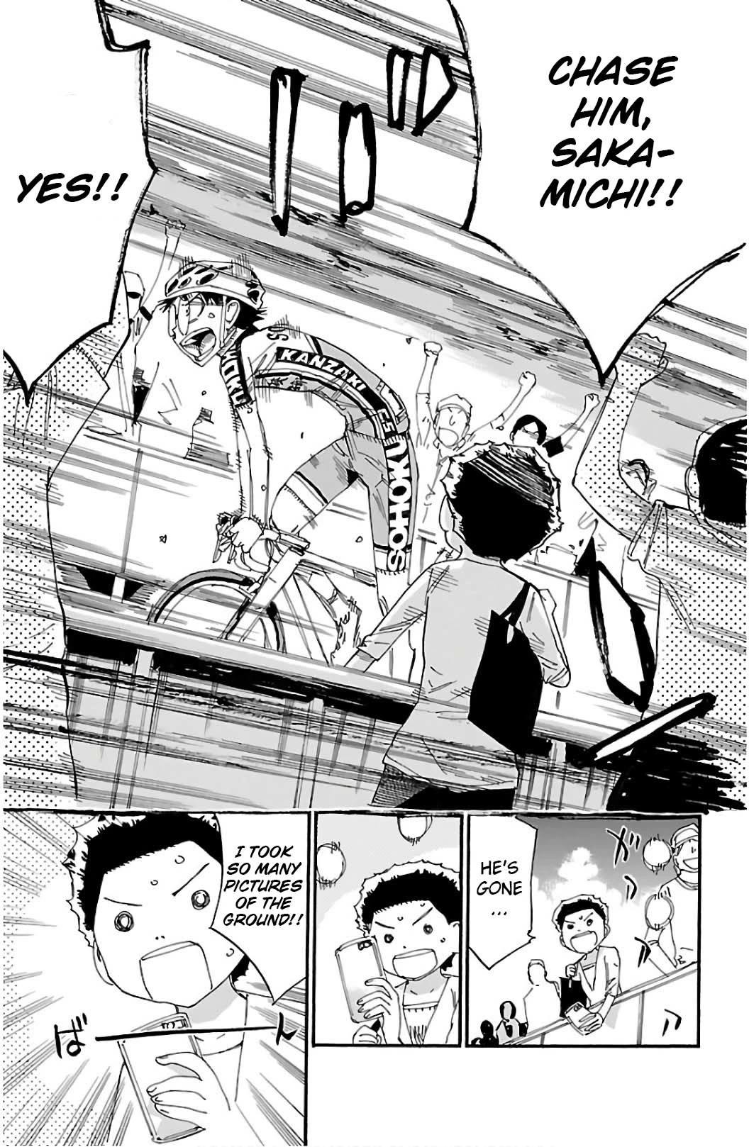 Yowamushi Pedal Chapter 529 page 13 - Chapter 529: Voice, Reach Him