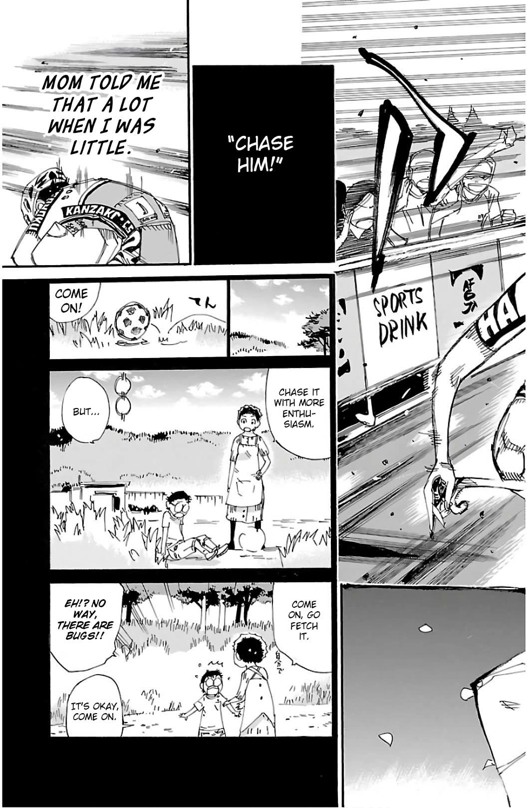 Yowamushi Pedal Chapter 529 page 15 - Chapter 529: Voice, Reach Him