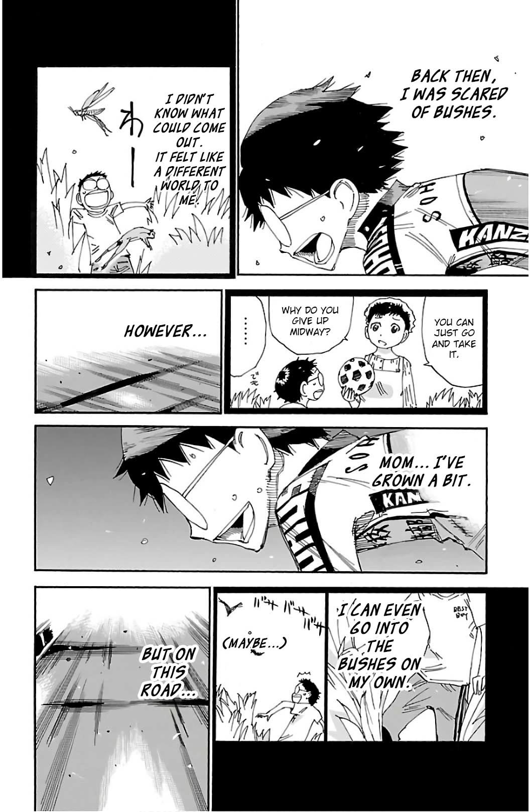 Yowamushi Pedal Chapter 529 page 16 - Chapter 529: Voice, Reach Him