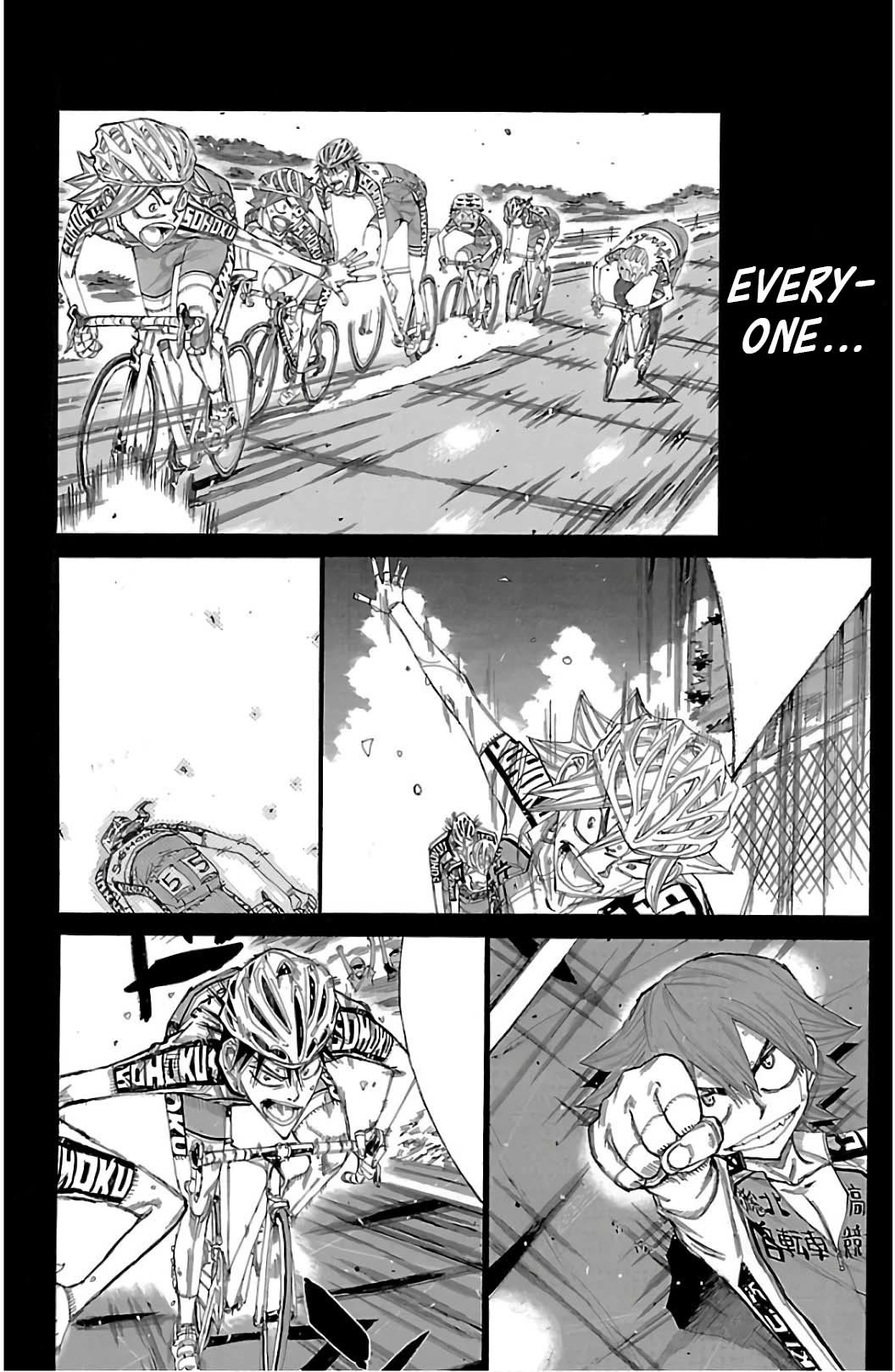 Yowamushi Pedal Chapter 529 page 18 - Chapter 529: Voice, Reach Him