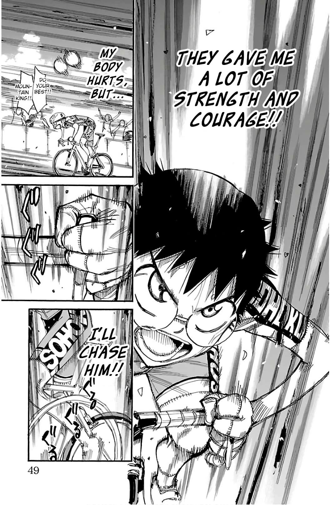 Yowamushi Pedal Chapter 529 page 19 - Chapter 529: Voice, Reach Him