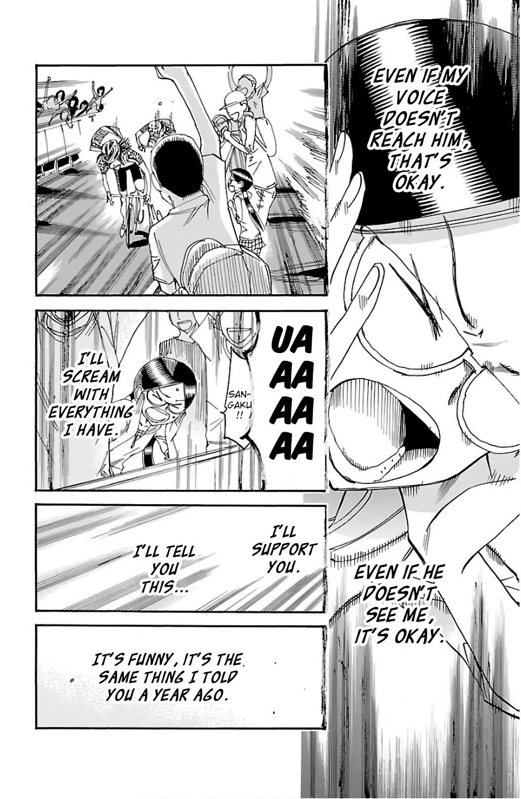 Yowamushi Pedal Chapter 529 page 6 - Chapter 529: Voice, Reach Him