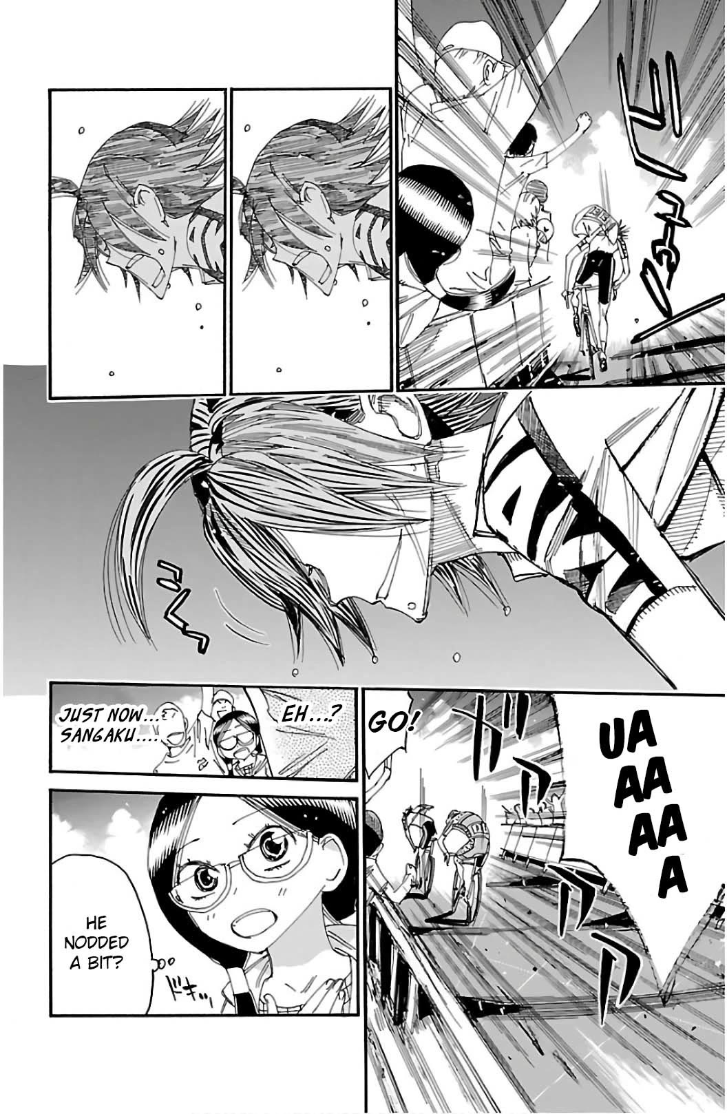 Yowamushi Pedal Chapter 529 page 8 - Chapter 529: Voice, Reach Him