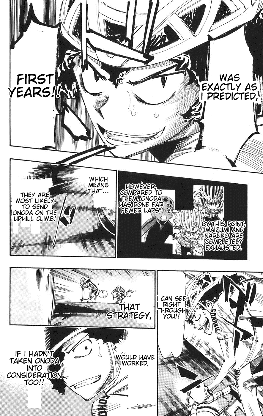 Yowamushi Pedal Chapter 53 page 10 - Chapter 53: 60 Seconds