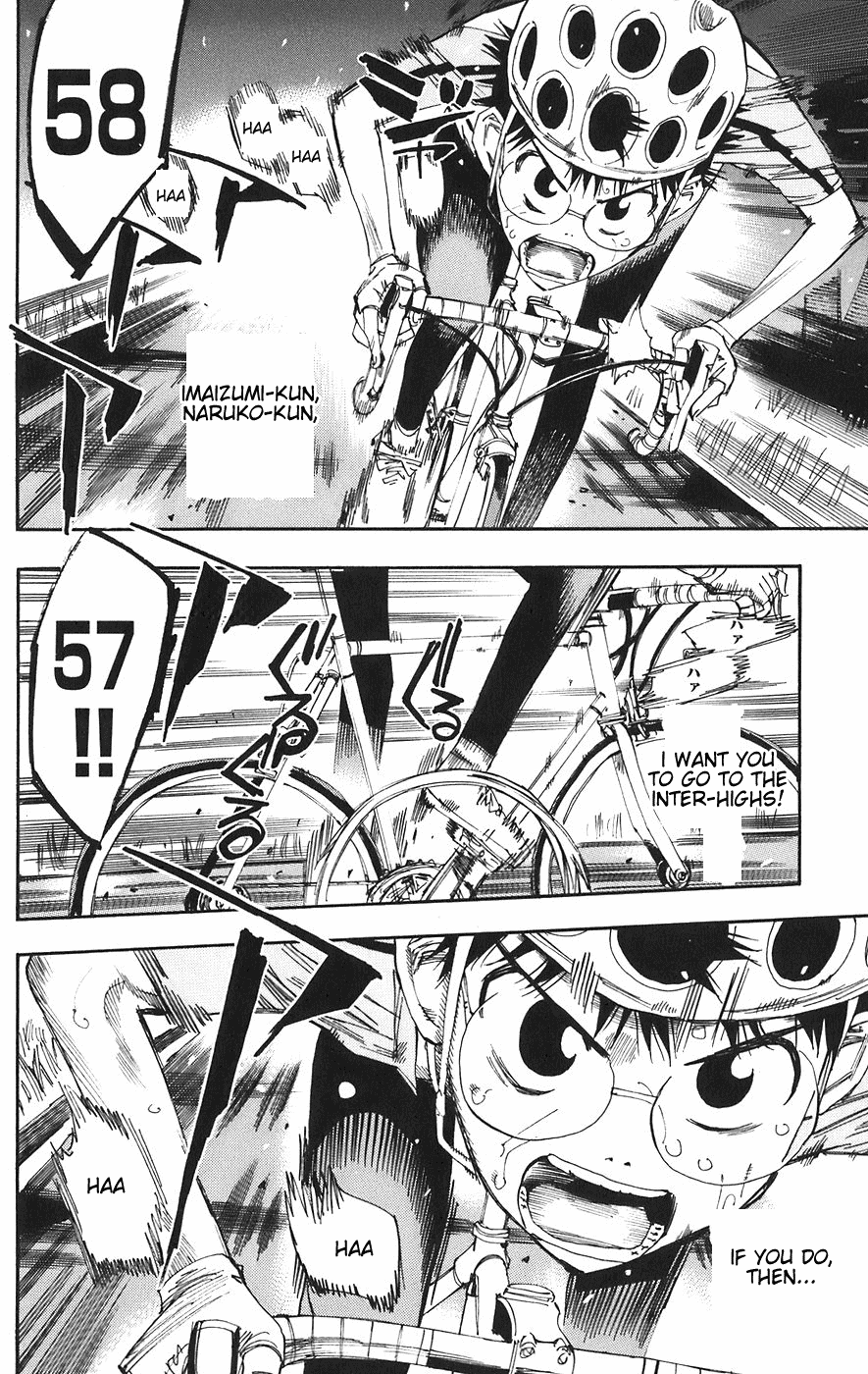 Yowamushi Pedal Chapter 53 page 13 - Chapter 53: 60 Seconds