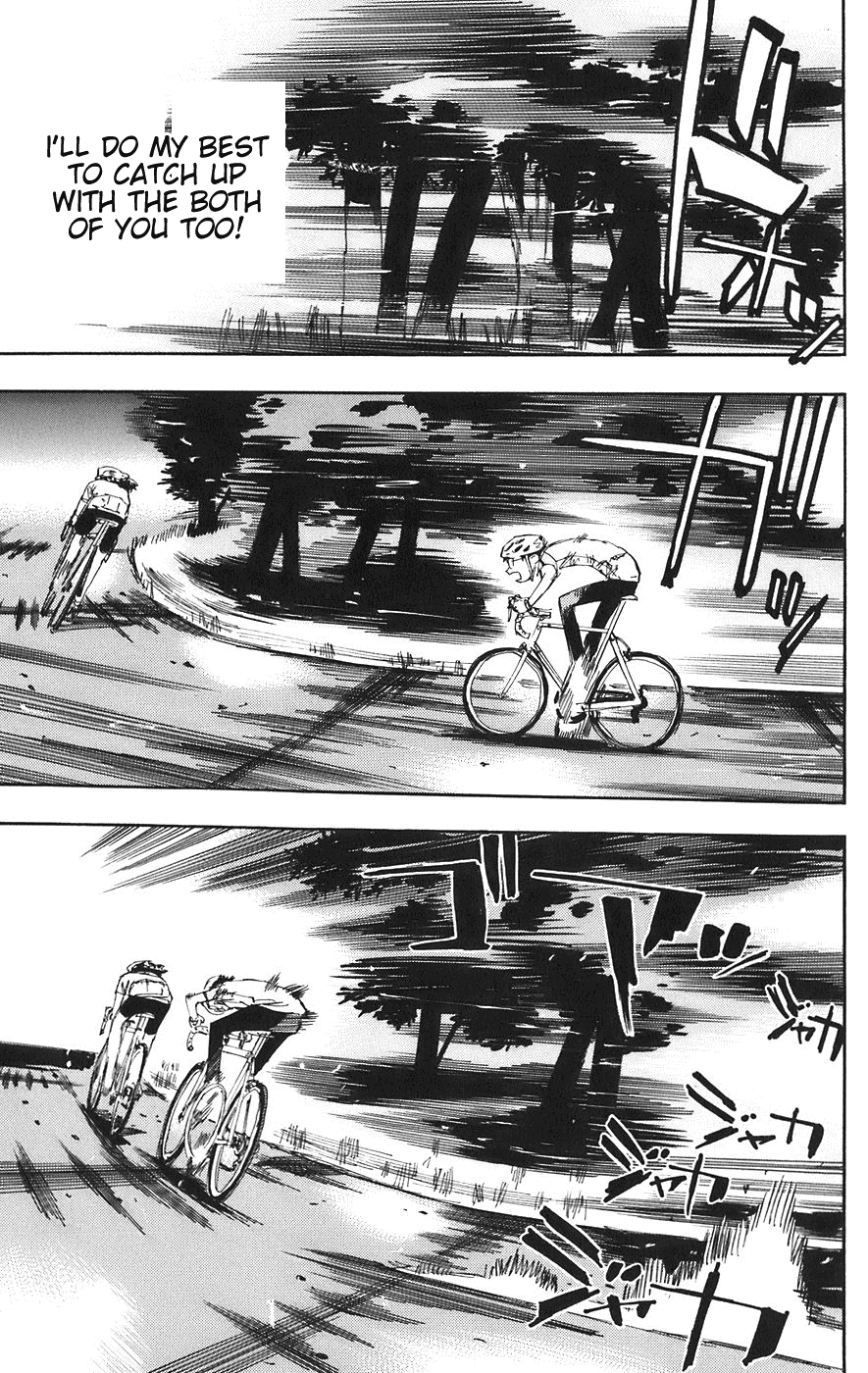 Yowamushi Pedal Chapter 53 page 14 - Chapter 53: 60 Seconds