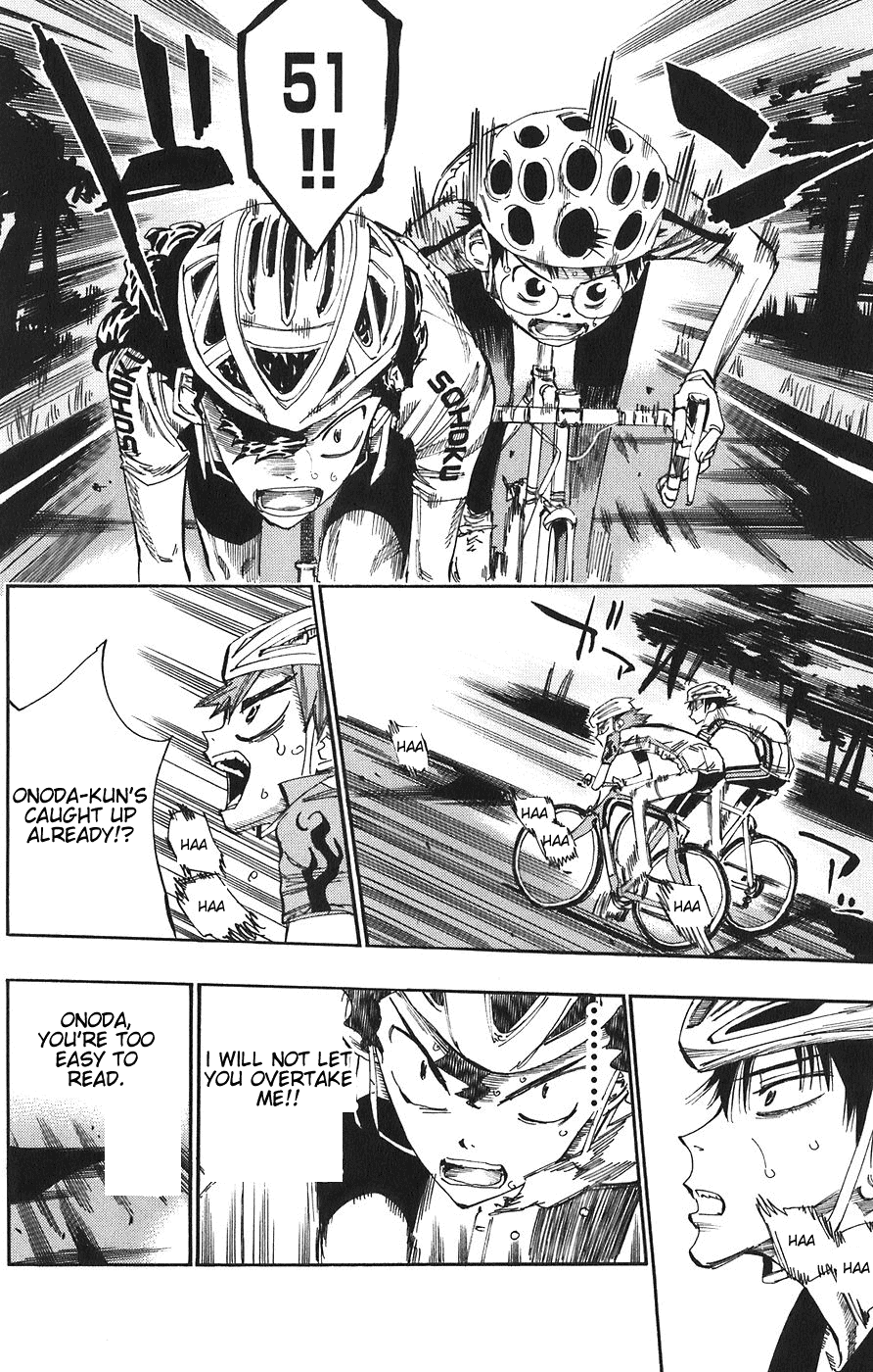 Yowamushi Pedal Chapter 53 page 15 - Chapter 53: 60 Seconds