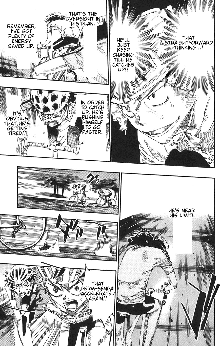 Yowamushi Pedal Chapter 53 page 16 - Chapter 53: 60 Seconds