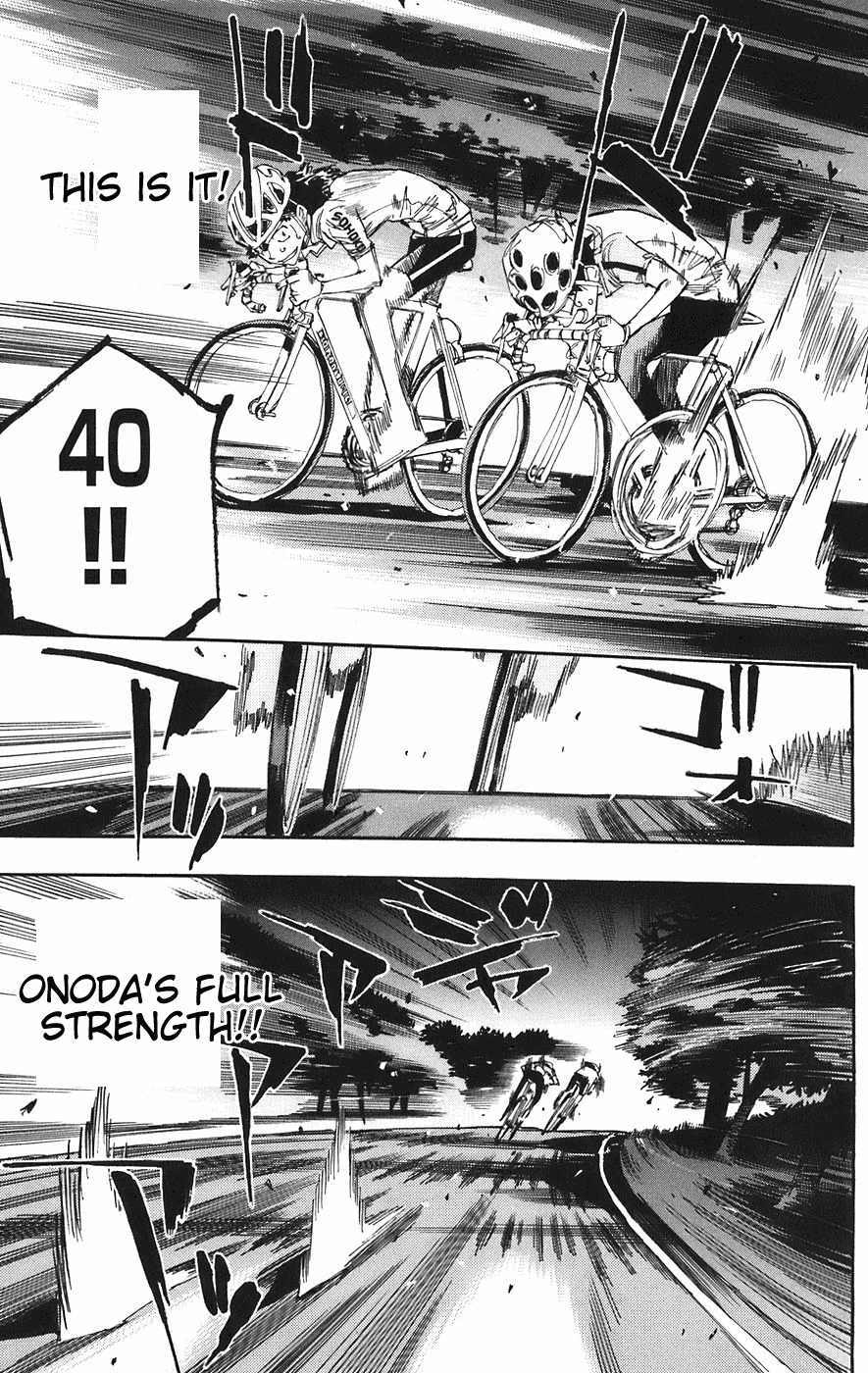 Yowamushi Pedal Chapter 53 page 18 - Chapter 53: 60 Seconds