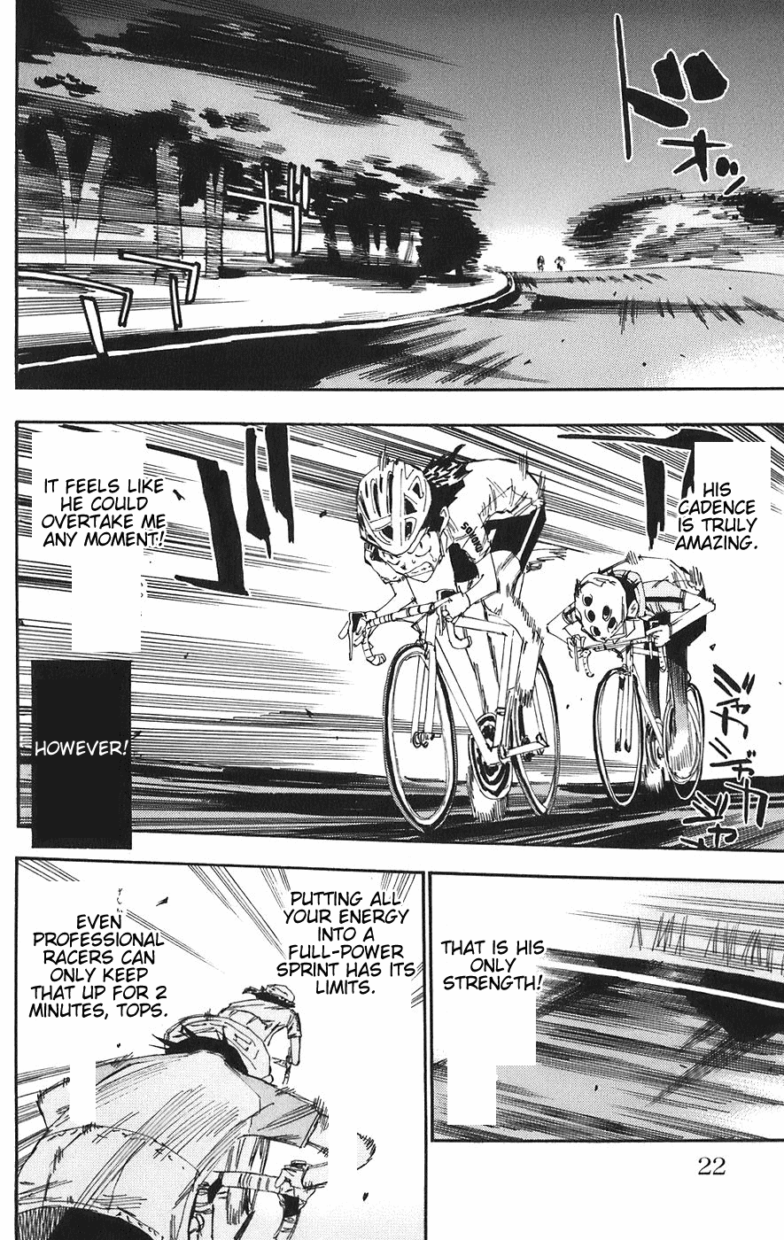 Yowamushi Pedal Chapter 53 page 19 - Chapter 53: 60 Seconds