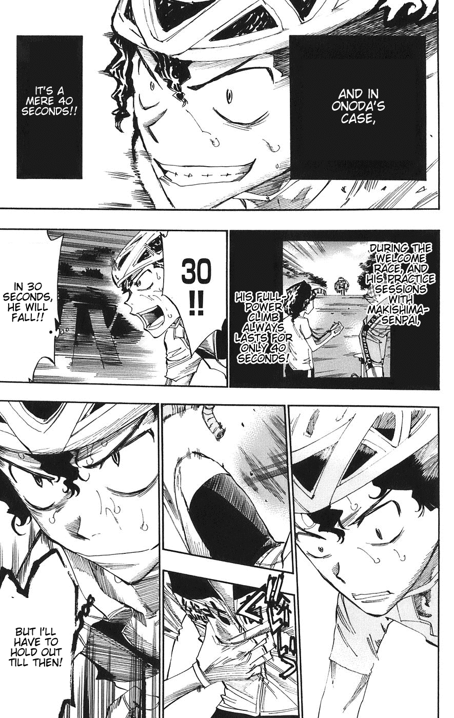 Yowamushi Pedal Chapter 53 page 20 - Chapter 53: 60 Seconds