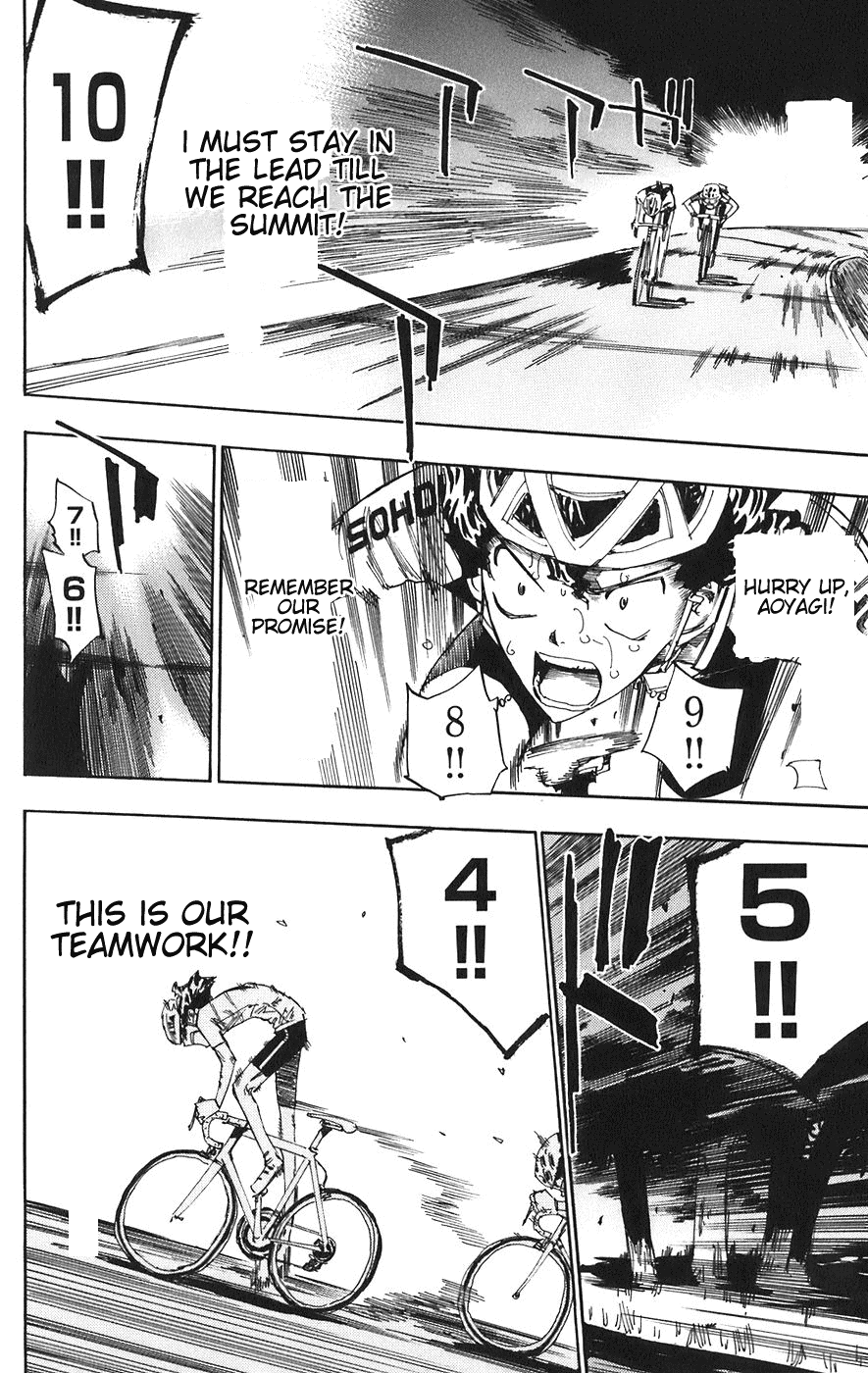 Yowamushi Pedal Chapter 53 page 22 - Chapter 53: 60 Seconds