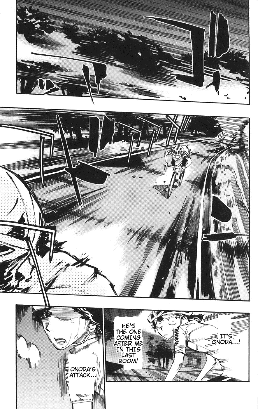 Yowamushi Pedal Chapter 53 page 9 - Chapter 53: 60 Seconds