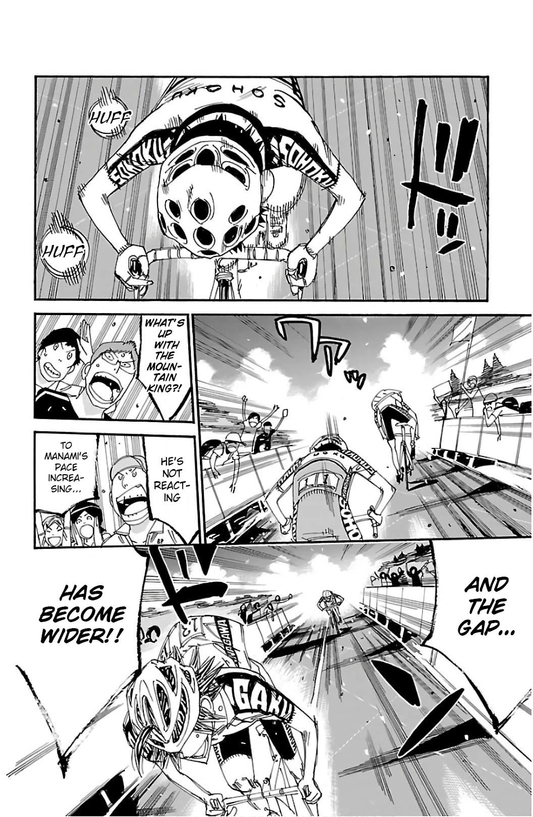 Yowamushi Pedal Chapter 530 page 10 - Chapter 530: The Ability to Fight