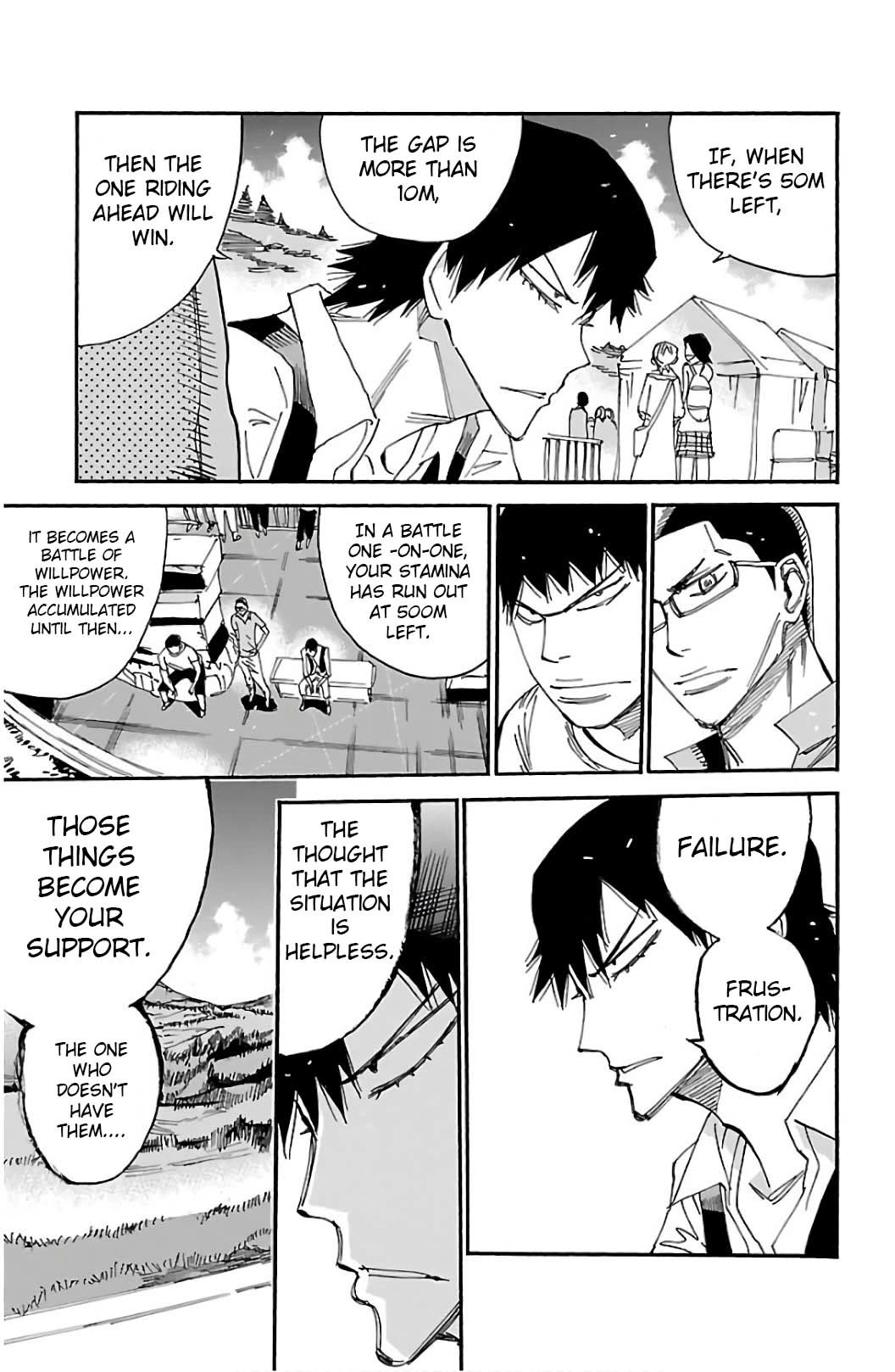 Yowamushi Pedal Chapter 530 page 11 - Chapter 530: The Ability to Fight
