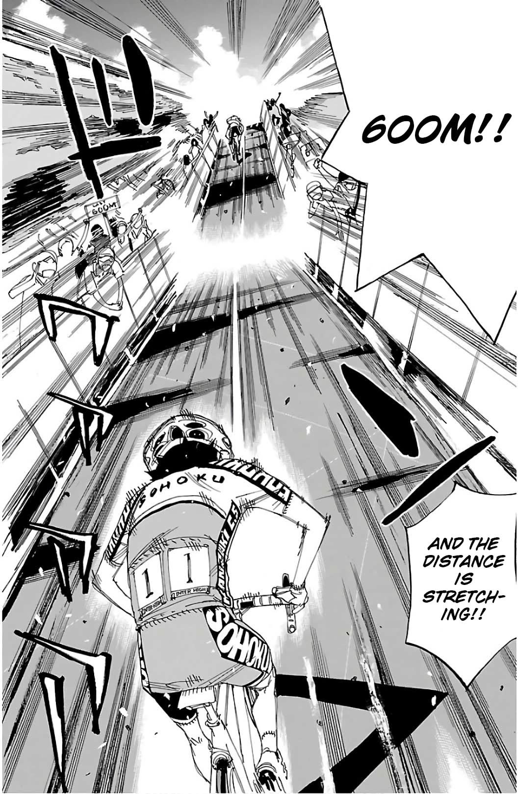Yowamushi Pedal Chapter 530 page 14 - Chapter 530: The Ability to Fight