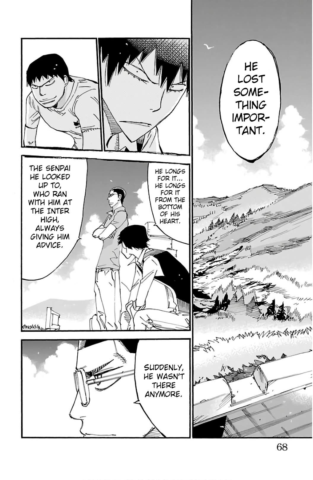 Yowamushi Pedal Chapter 530 page 16 - Chapter 530: The Ability to Fight
