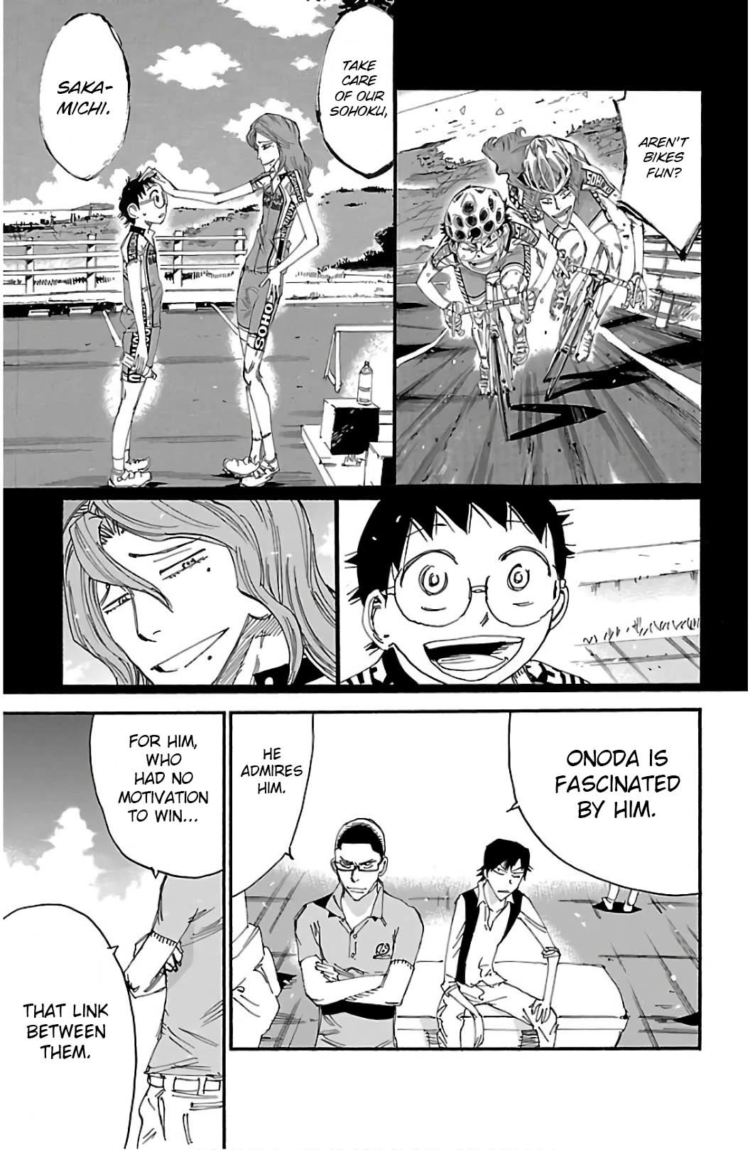 Yowamushi Pedal Chapter 530 page 17 - Chapter 530: The Ability to Fight