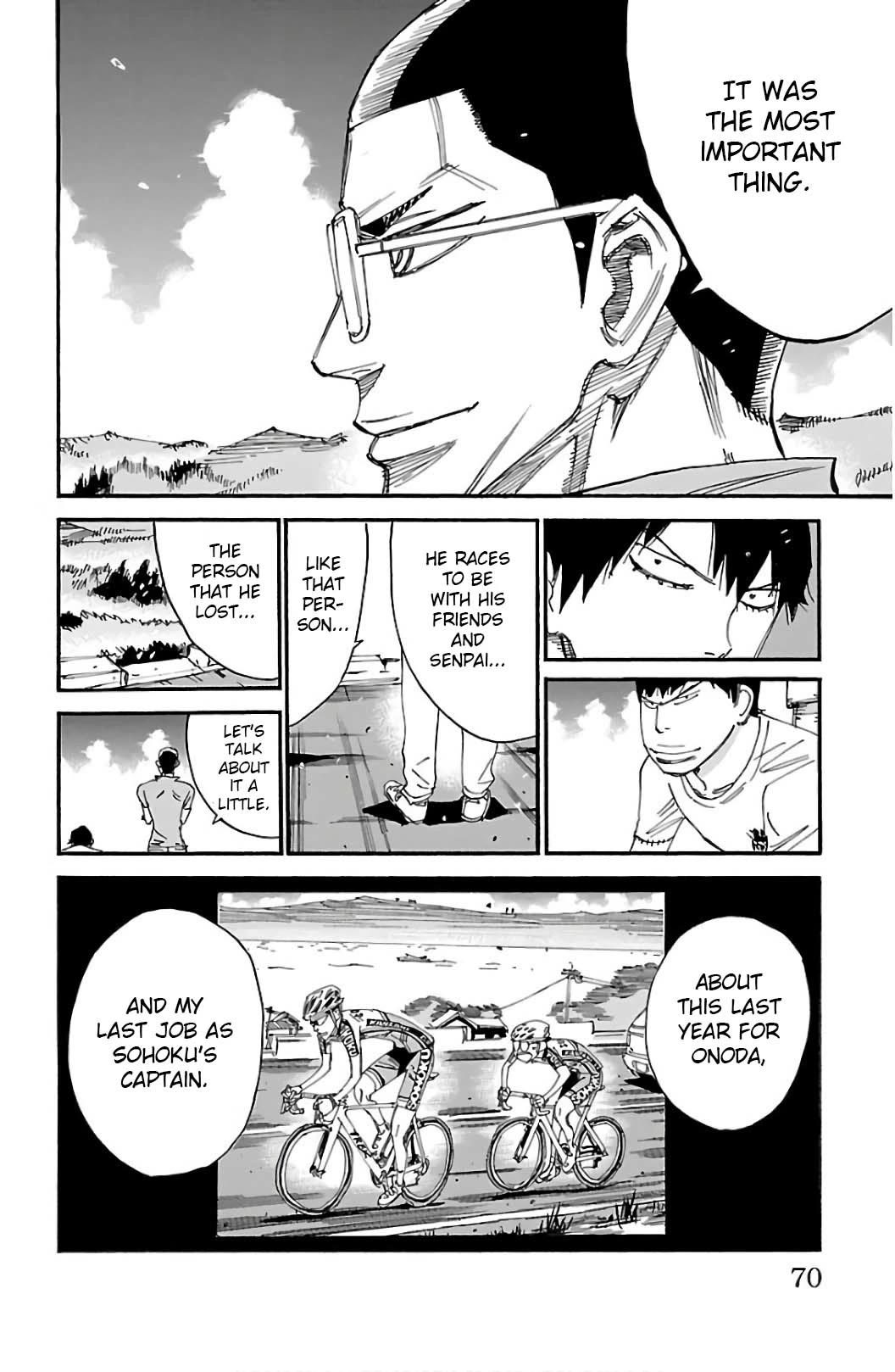 Yowamushi Pedal Chapter 530 page 18 - Chapter 530: The Ability to Fight