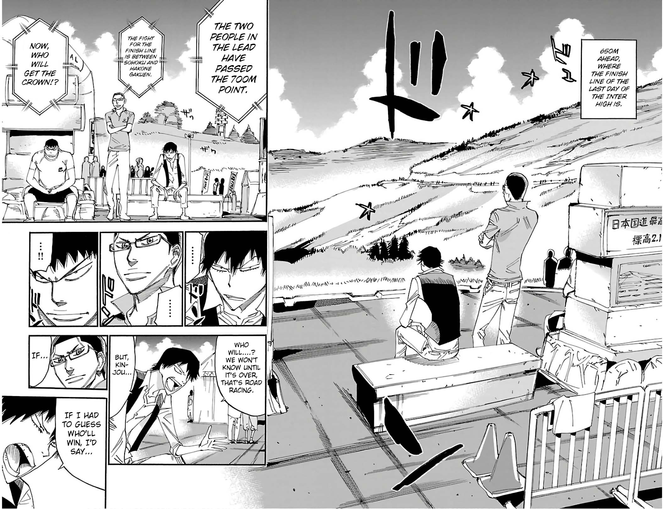 Yowamushi Pedal Chapter 530 page 7 - Chapter 530: The Ability to Fight