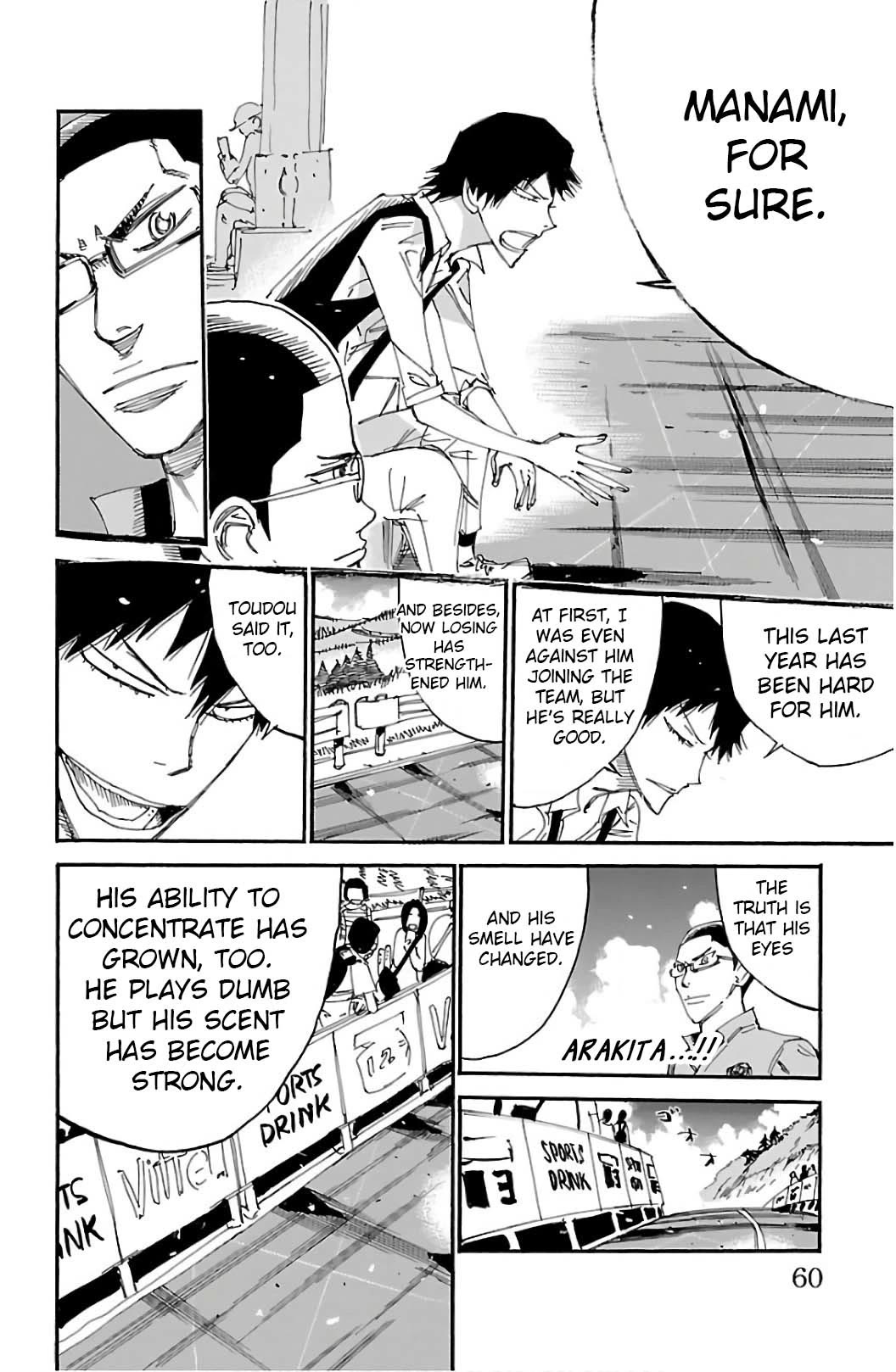 Yowamushi Pedal Chapter 530 page 8 - Chapter 530: The Ability to Fight