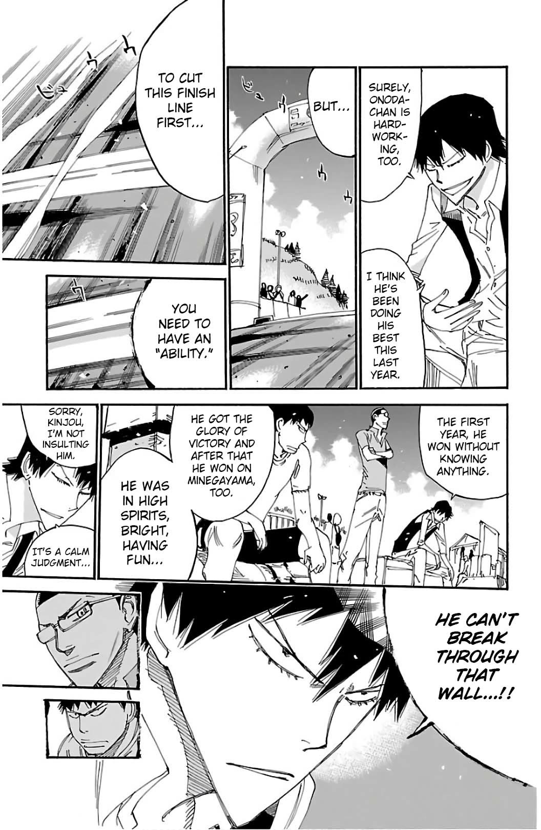 Yowamushi Pedal Chapter 530 page 9 - Chapter 530: The Ability to Fight