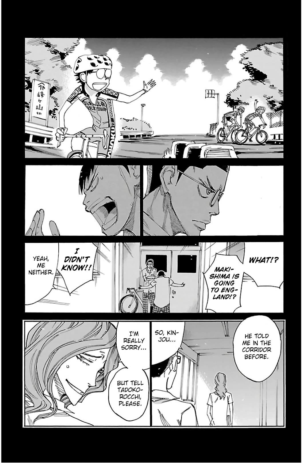 Yowamushi Pedal Chapter 531 page 11 - Chapter 531: Last Year's Onoda