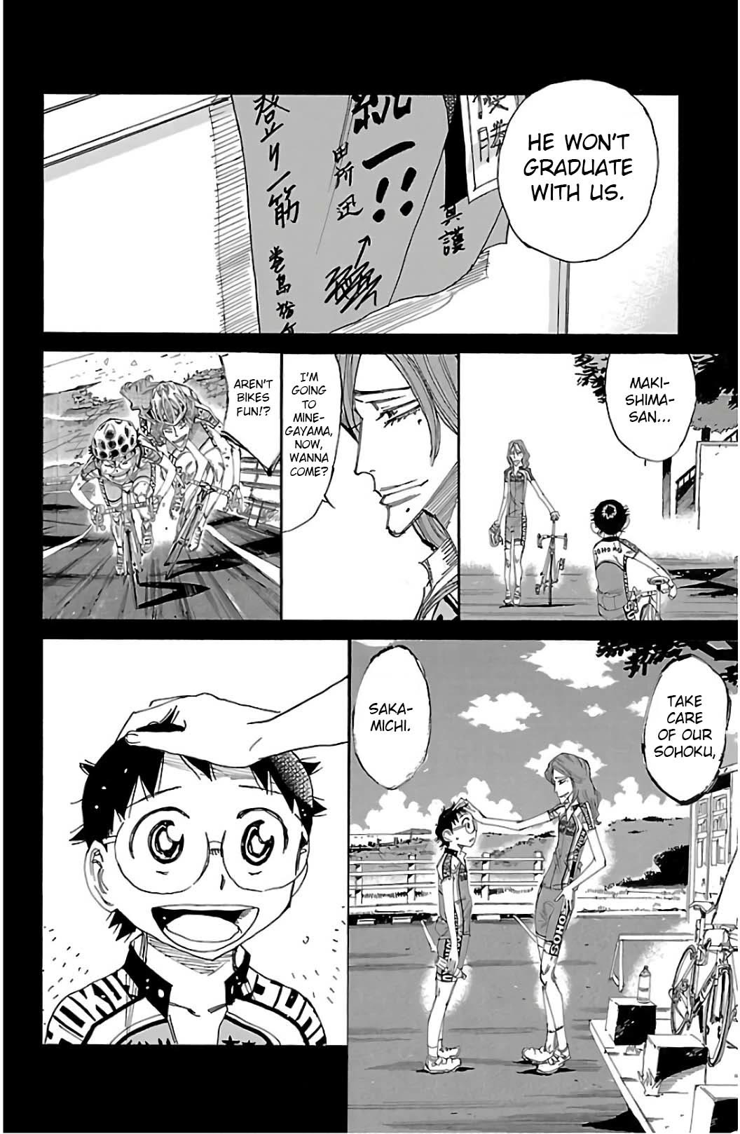 Yowamushi Pedal Chapter 531 page 12 - Chapter 531: Last Year's Onoda