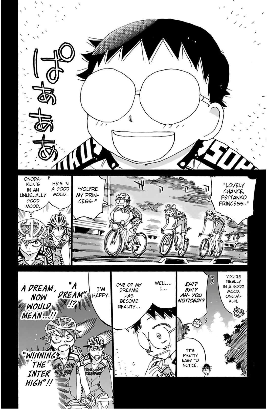 Yowamushi Pedal Chapter 531 page 8 - Chapter 531: Last Year's Onoda
