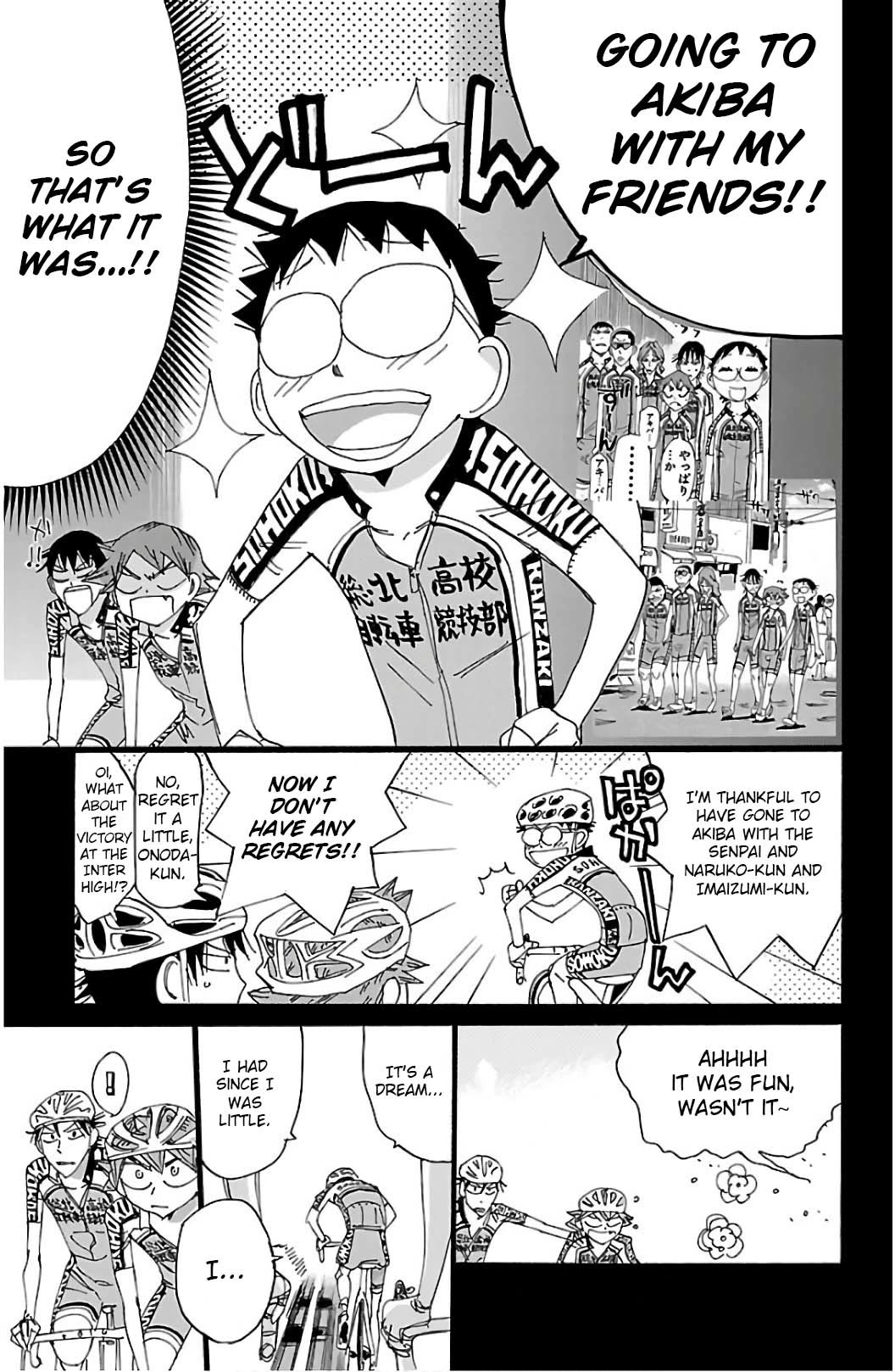 Yowamushi Pedal Chapter 531 page 9 - Chapter 531: Last Year's Onoda