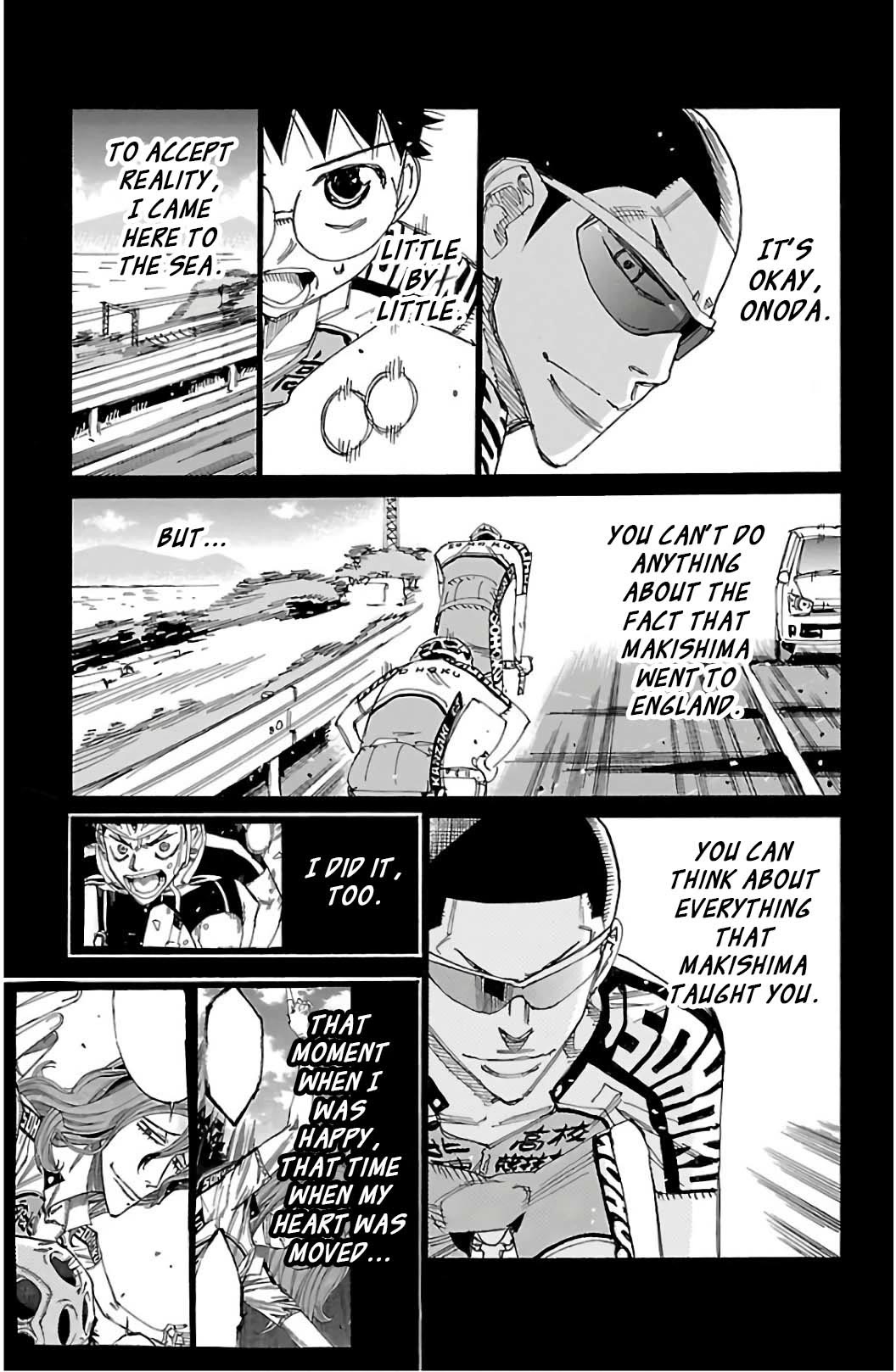 Yowamushi Pedal Chapter 532 page 10 - Chapter 532: Kinjou's Last Job
