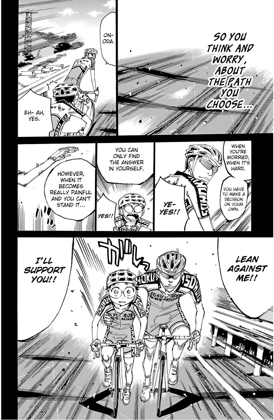 Yowamushi Pedal Chapter 532 page 11 - Chapter 532: Kinjou's Last Job