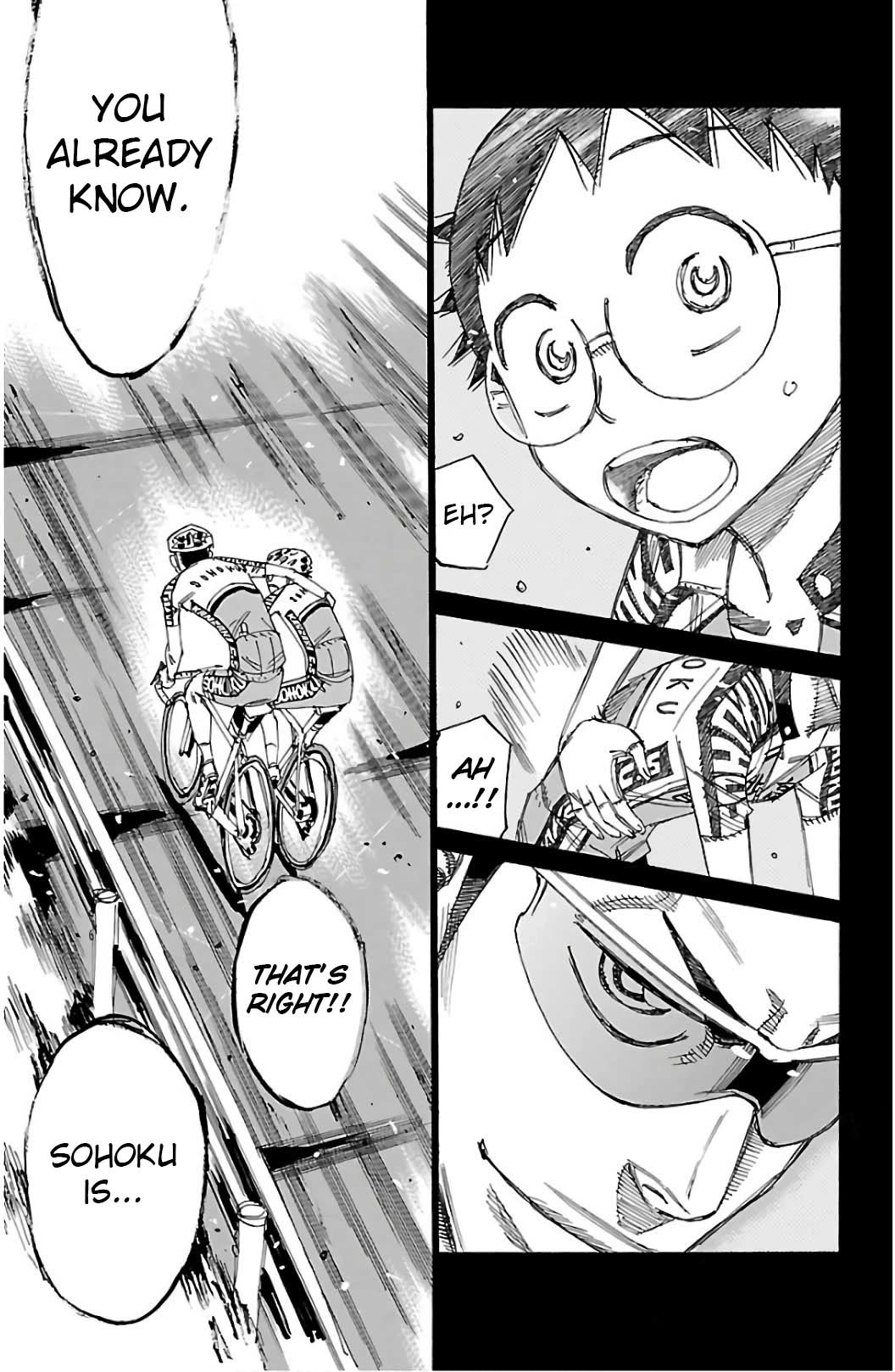 Yowamushi Pedal Chapter 532 page 12 - Chapter 532: Kinjou's Last Job