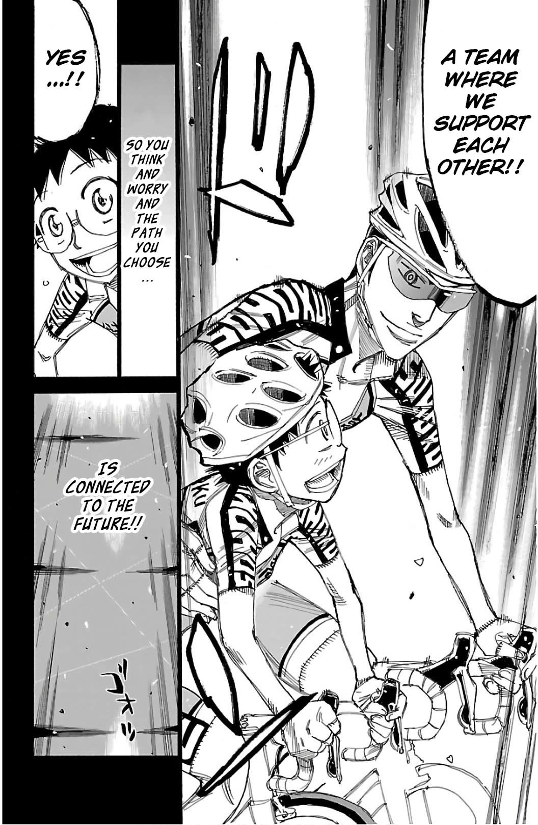 Yowamushi Pedal Chapter 532 page 13 - Chapter 532: Kinjou's Last Job