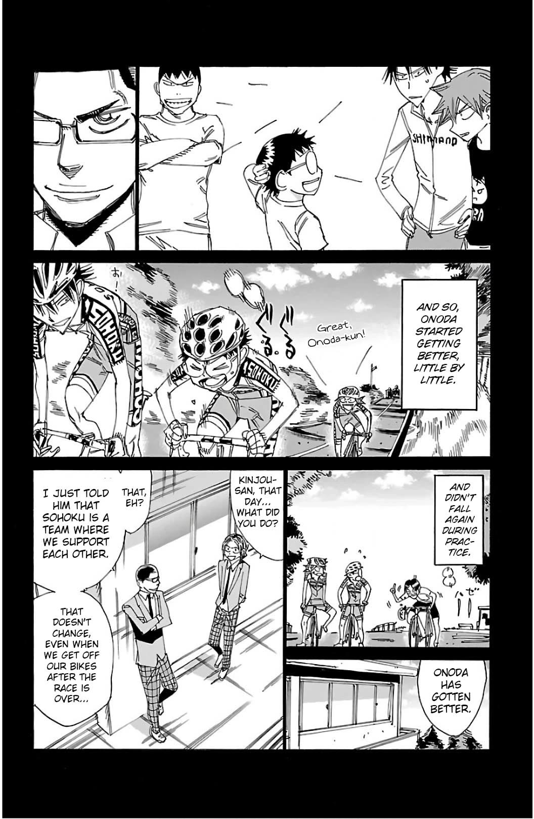 Yowamushi Pedal Chapter 532 page 15 - Chapter 532: Kinjou's Last Job